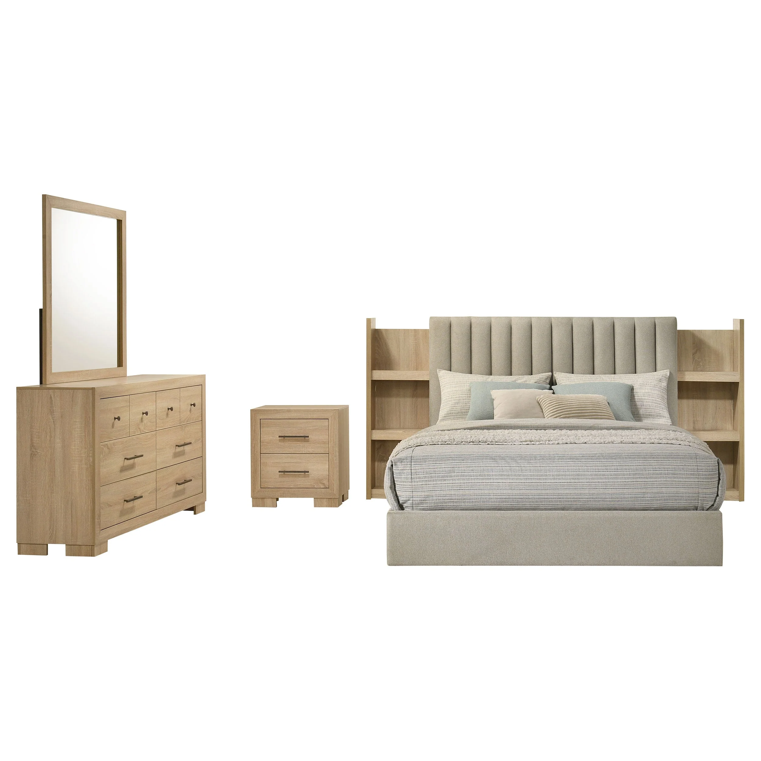Arielle Bedroom Set Light Oak - Image 11