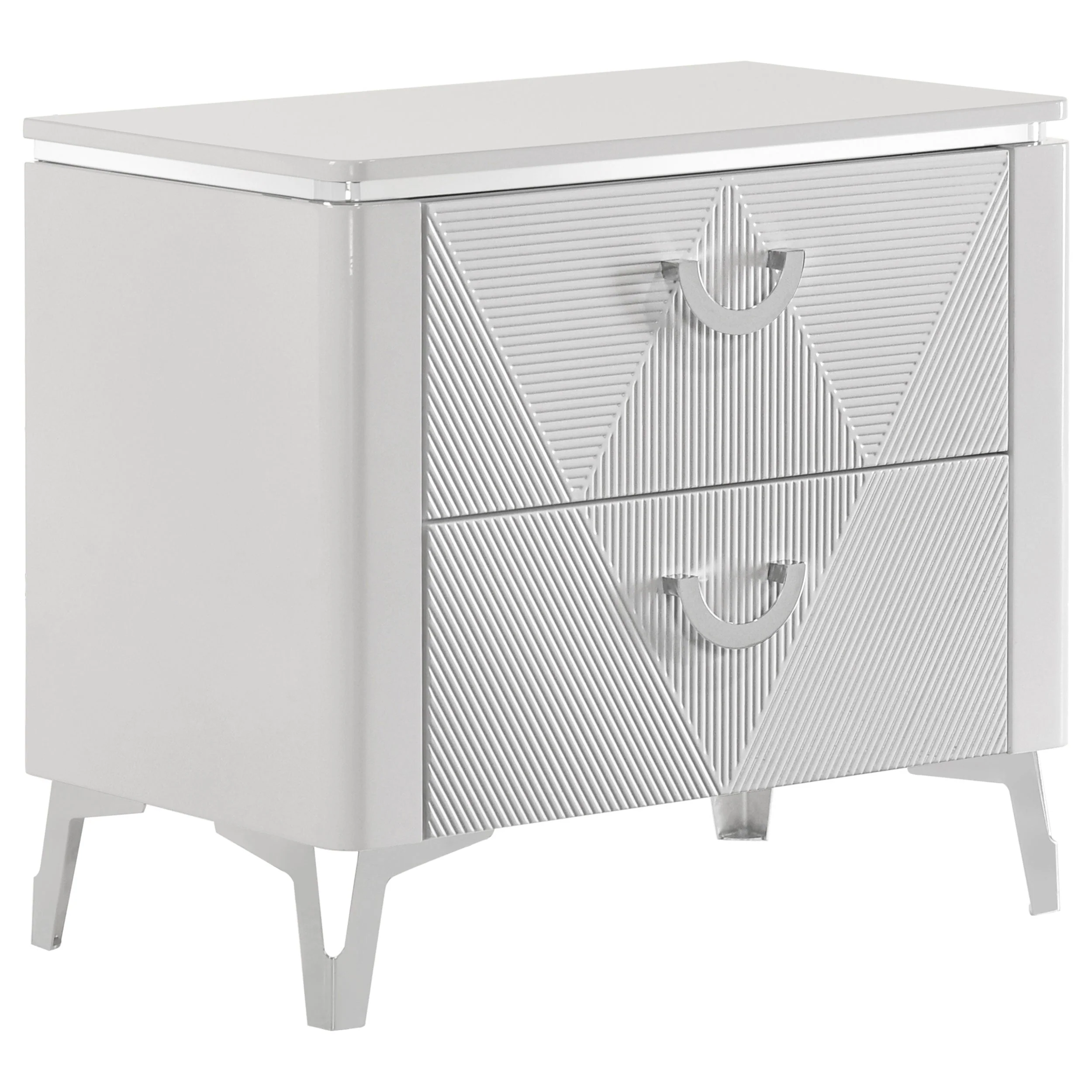 Cassia LED Bedroom Set High Gloss - Image 22