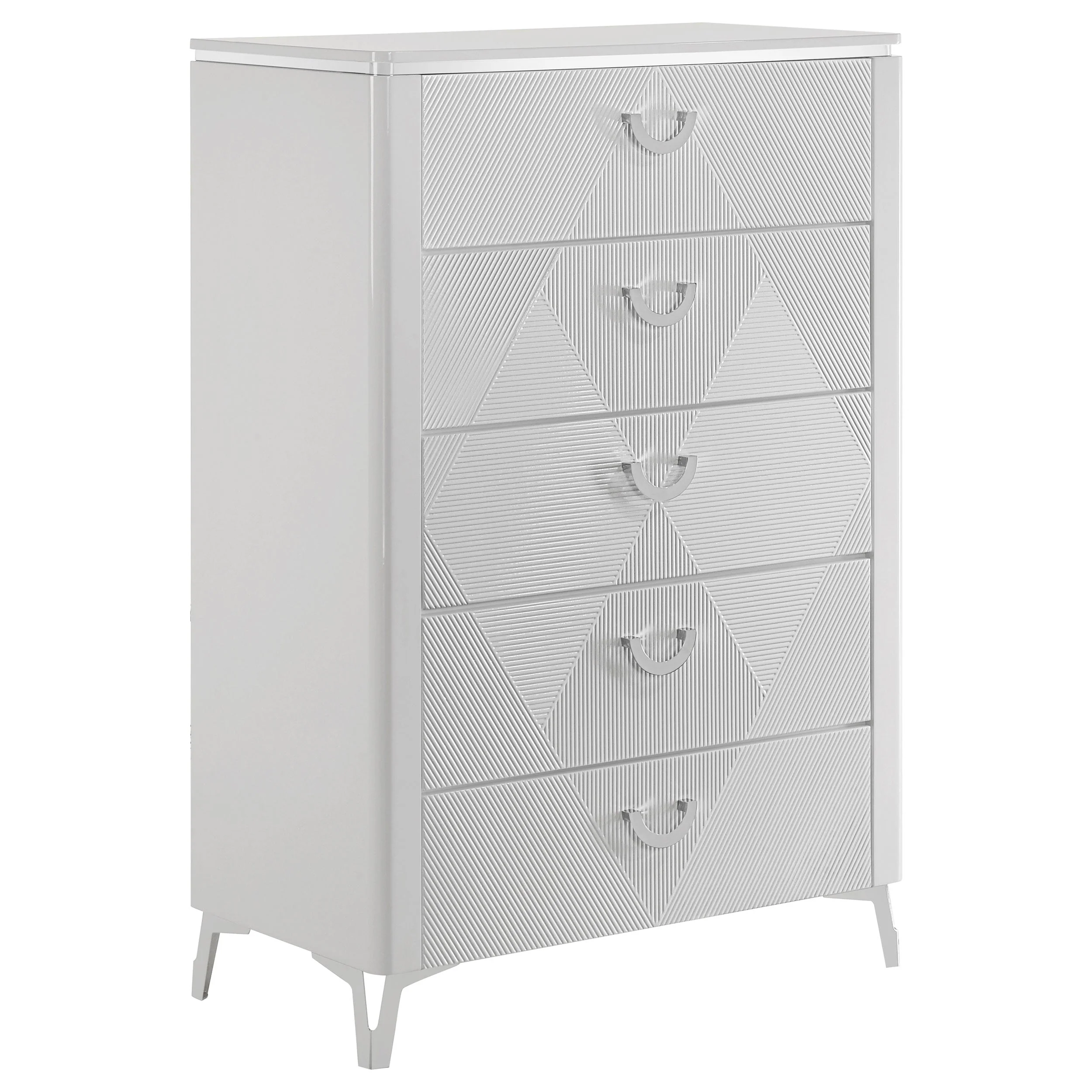 Cassia LED Bedroom Set High Gloss - Image 46