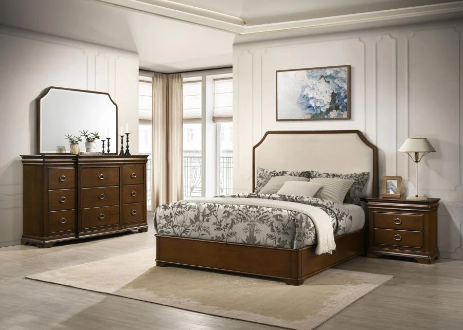 Garland Bedroom Set Brown Cherry - Image 4