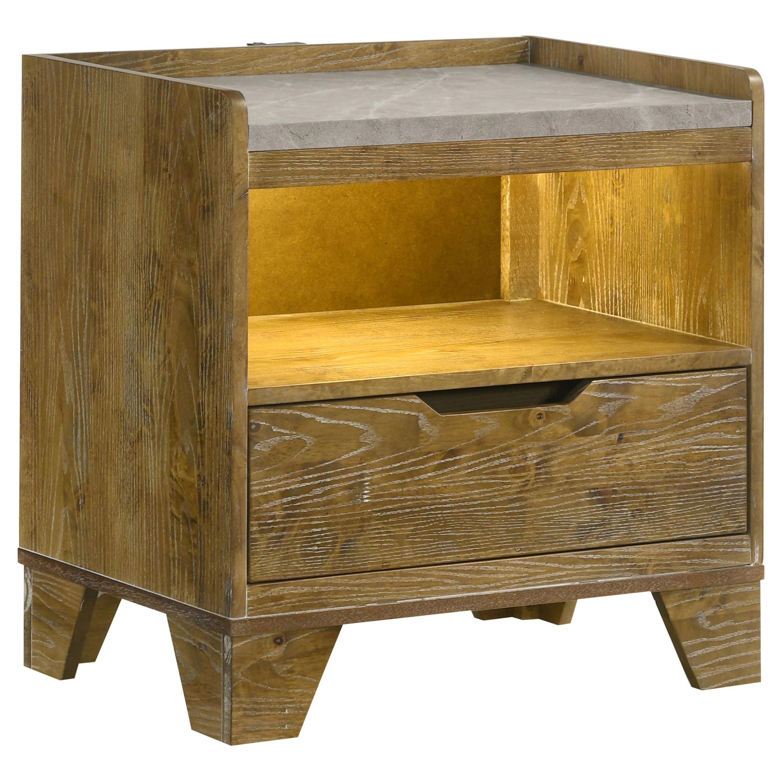 Henderson Bedroom Set Medium Oak - Image 24