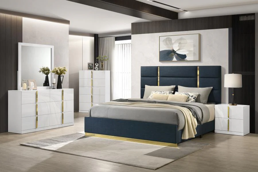 Ines Bedroom Set and High Gloss - Image 6