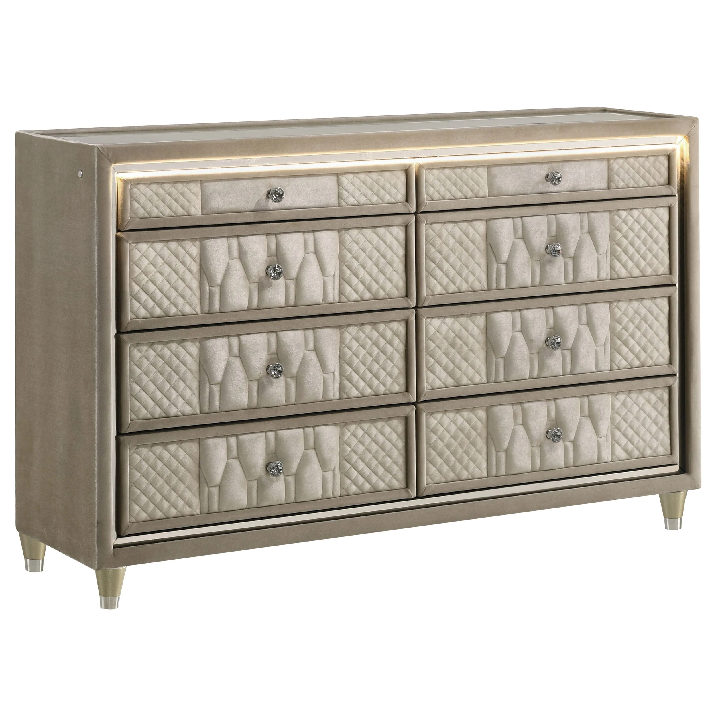 Lorient Bedroom Set Ivory and Camel - Image 61