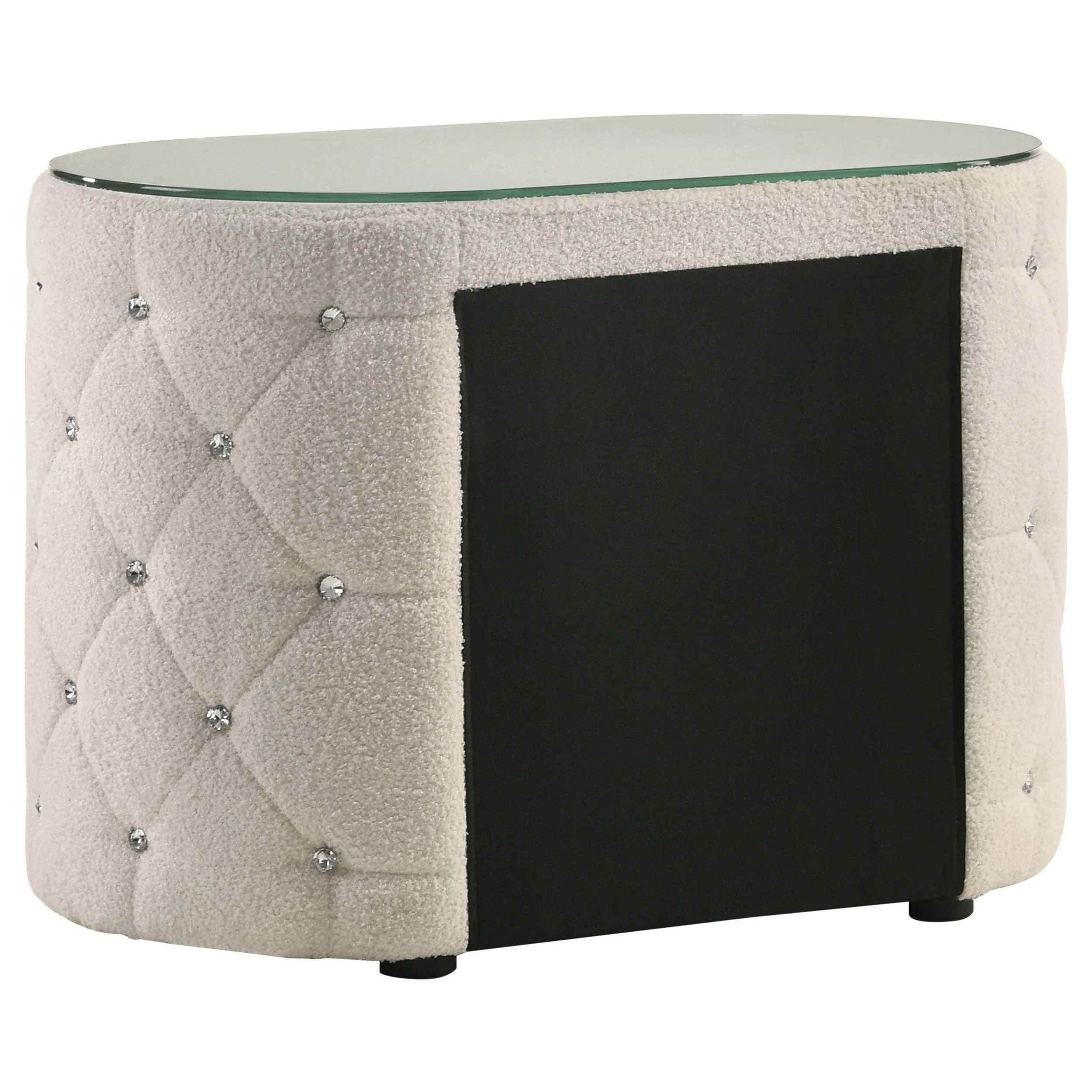 Sonya Upholstered Bedroom Set Ivory - Image 32