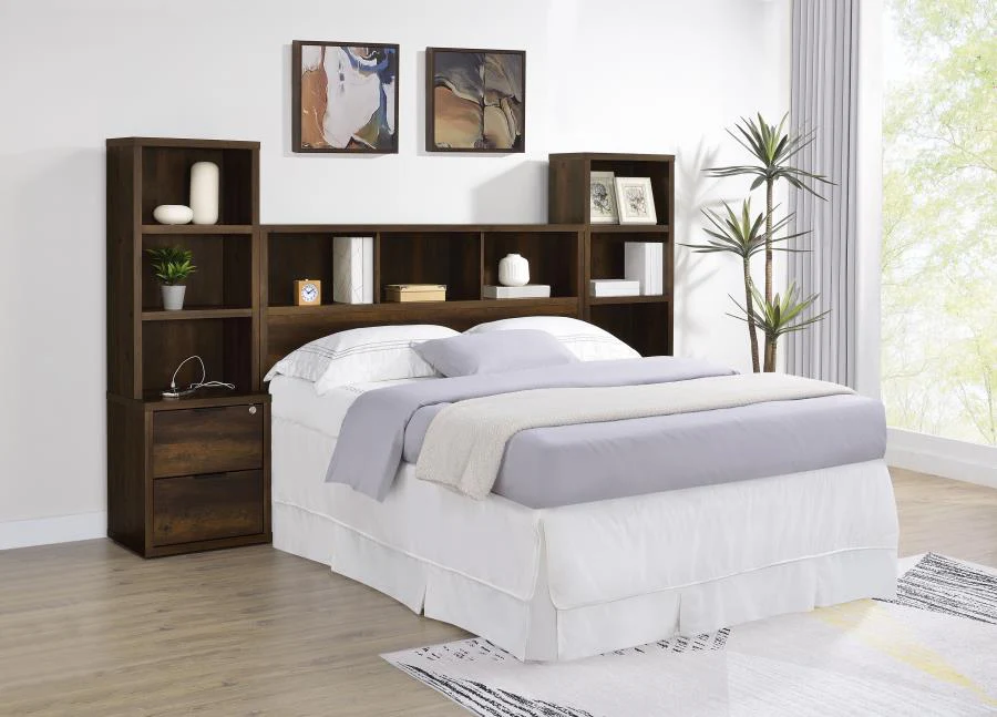 Westpark Bedroom Set Bookcase Headboard - Image 5