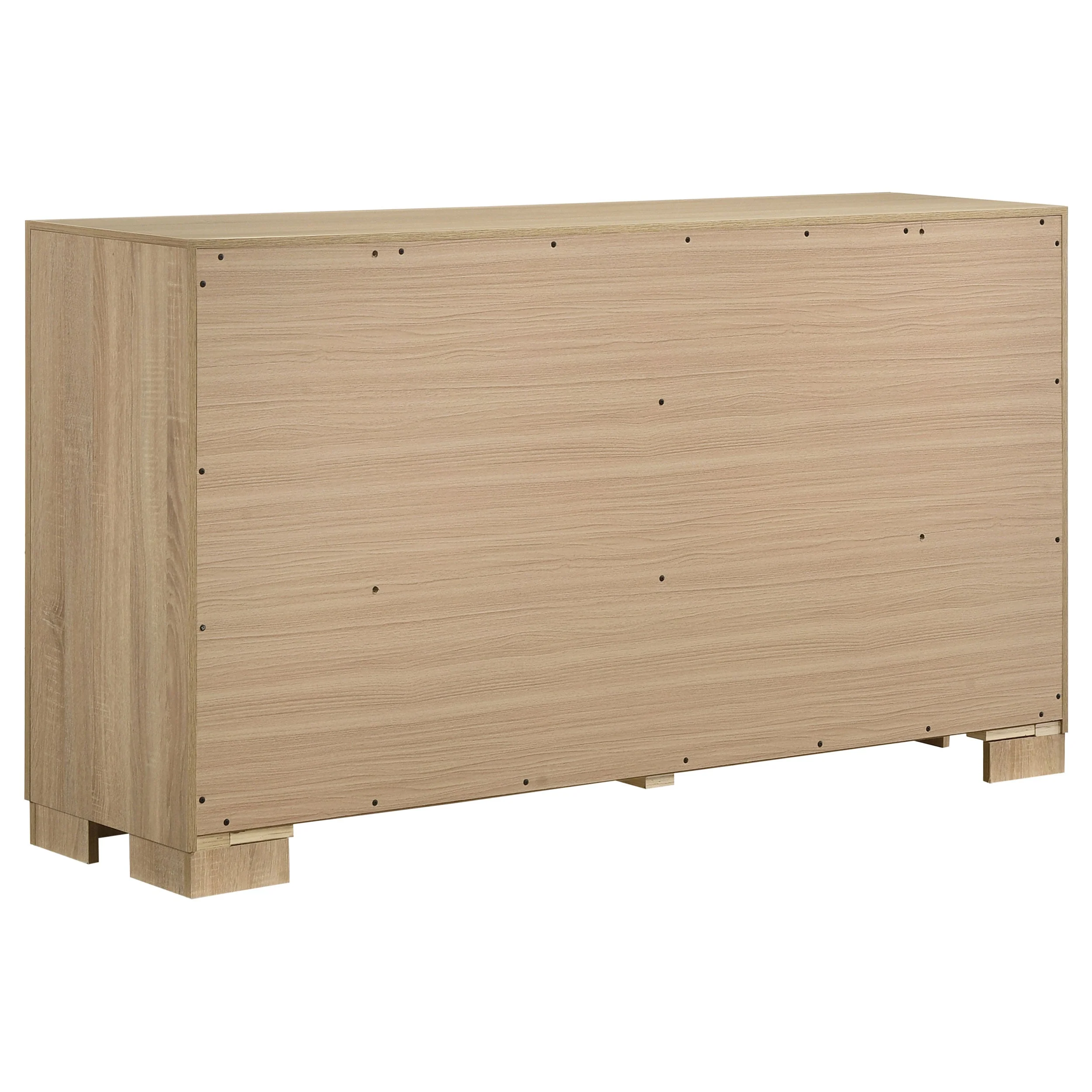 Arielle 6-drawer Bedroom Dresser Cabinet Light Oak - Image 5