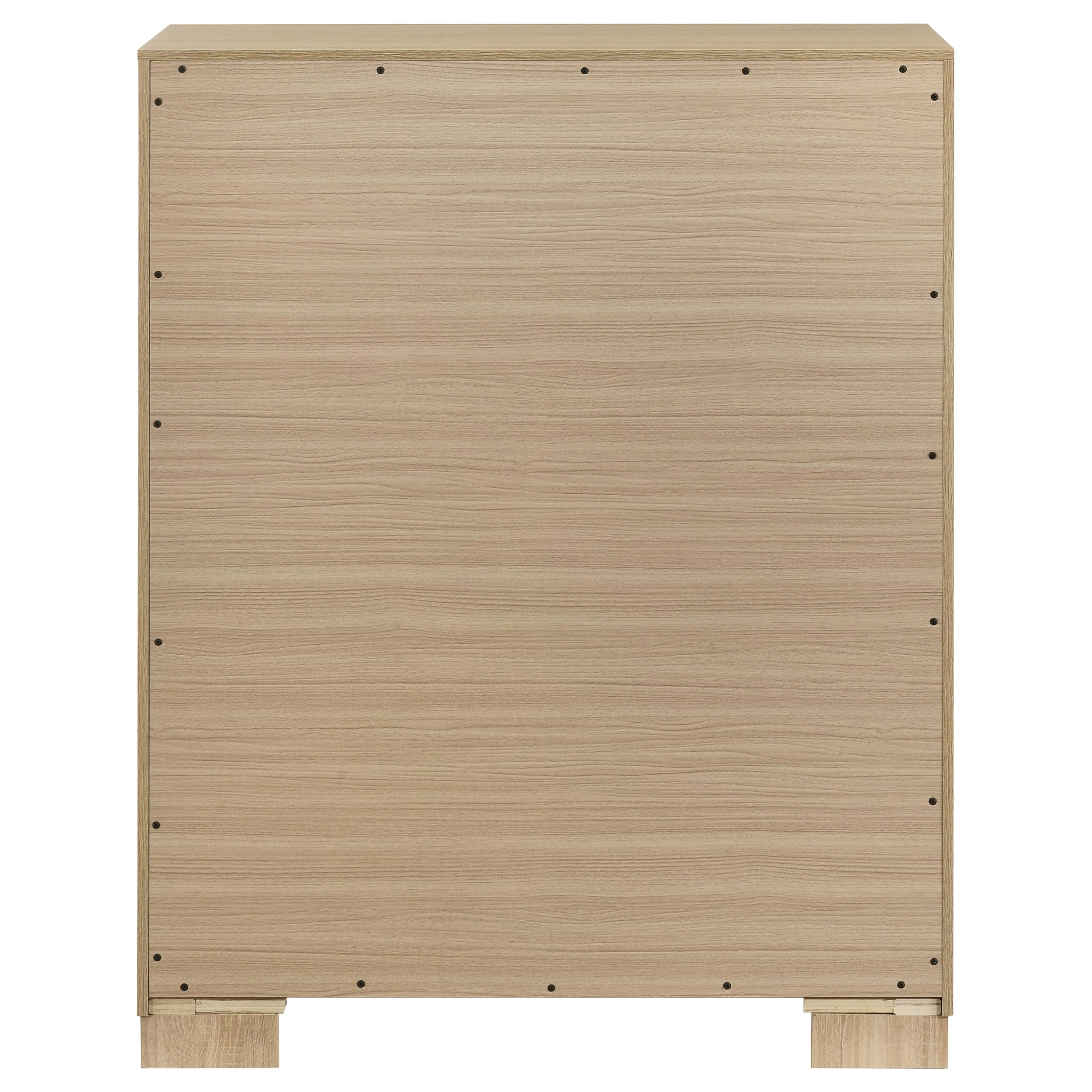 Arielle 4-drawer Bedroom Chest of Drawers Light Oak - Image 6