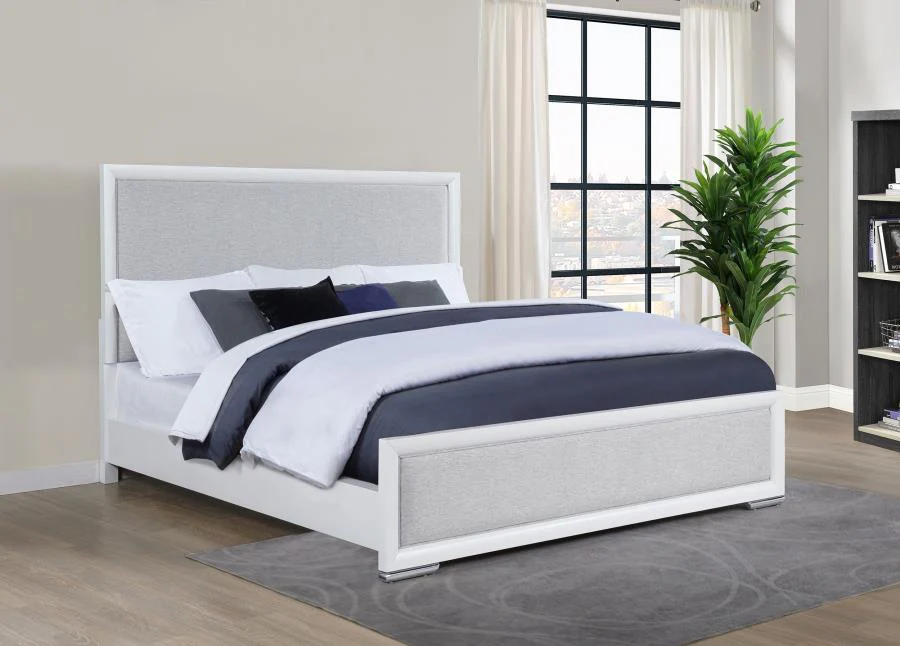 Gracemont 57-inch Panel Bed Grey and - Image 3