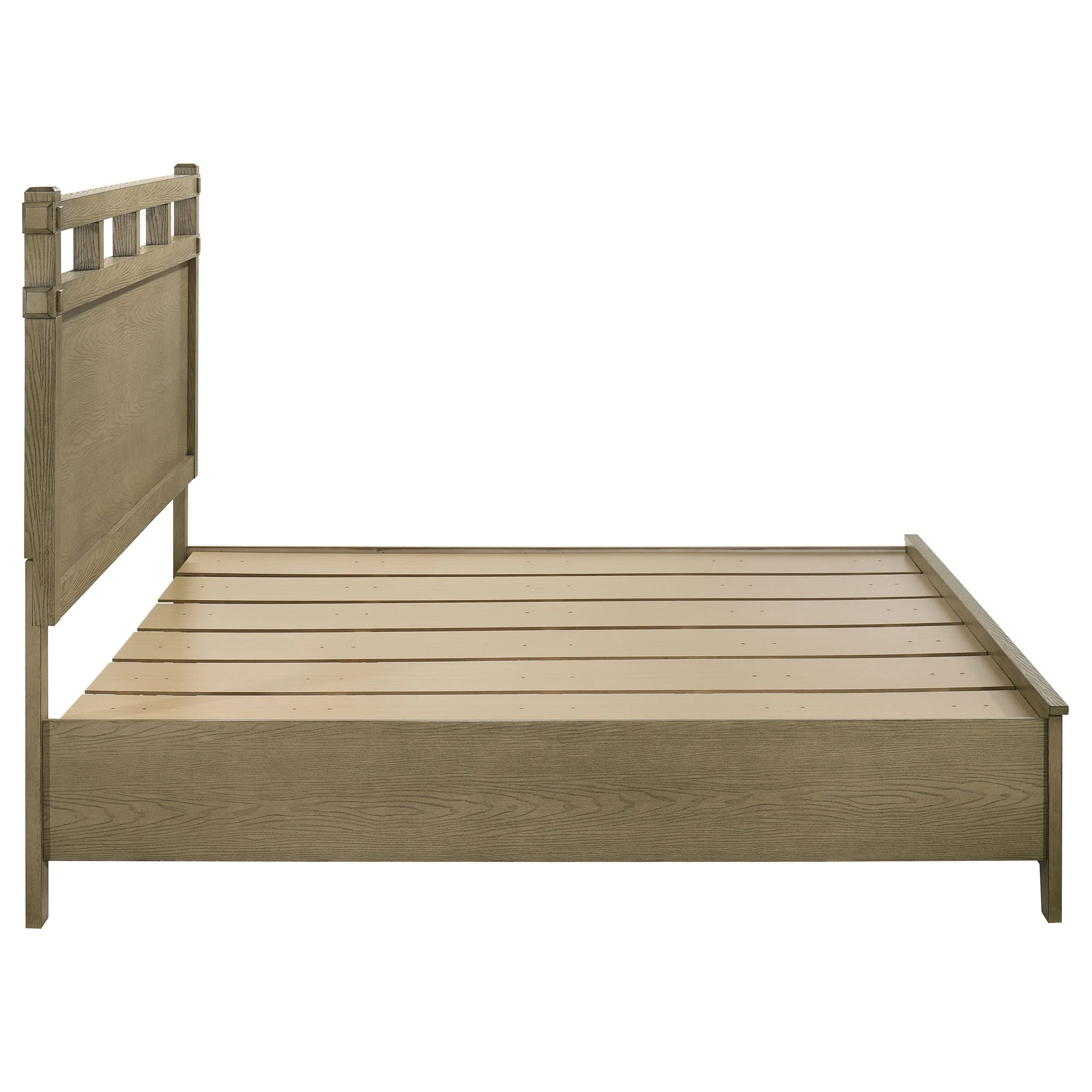 Hazlewood 59-inch Panel Storage Bed Vineyard Oak - Image 14