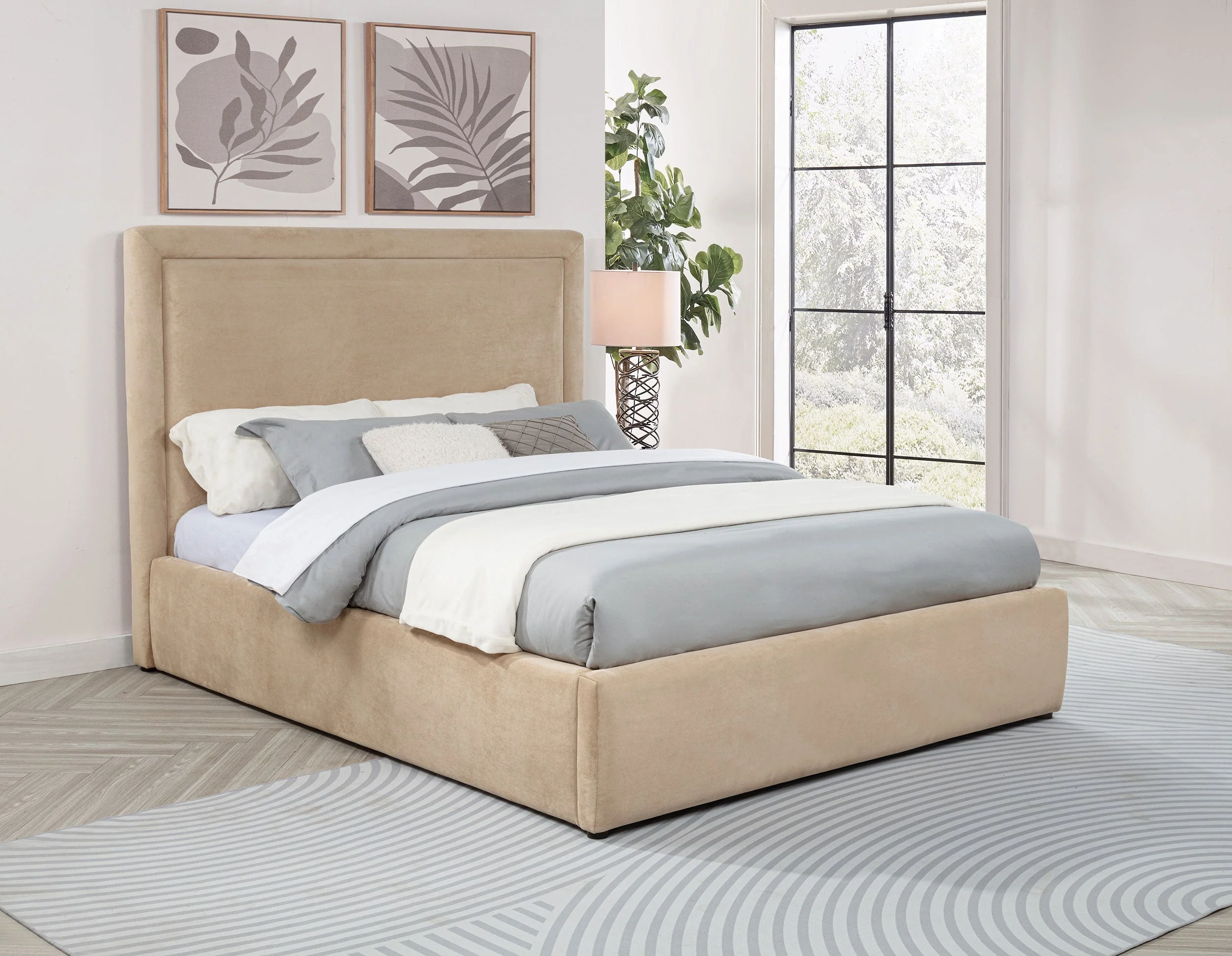 Lawson 54-inch Upholstered Platform Bed - Image 13