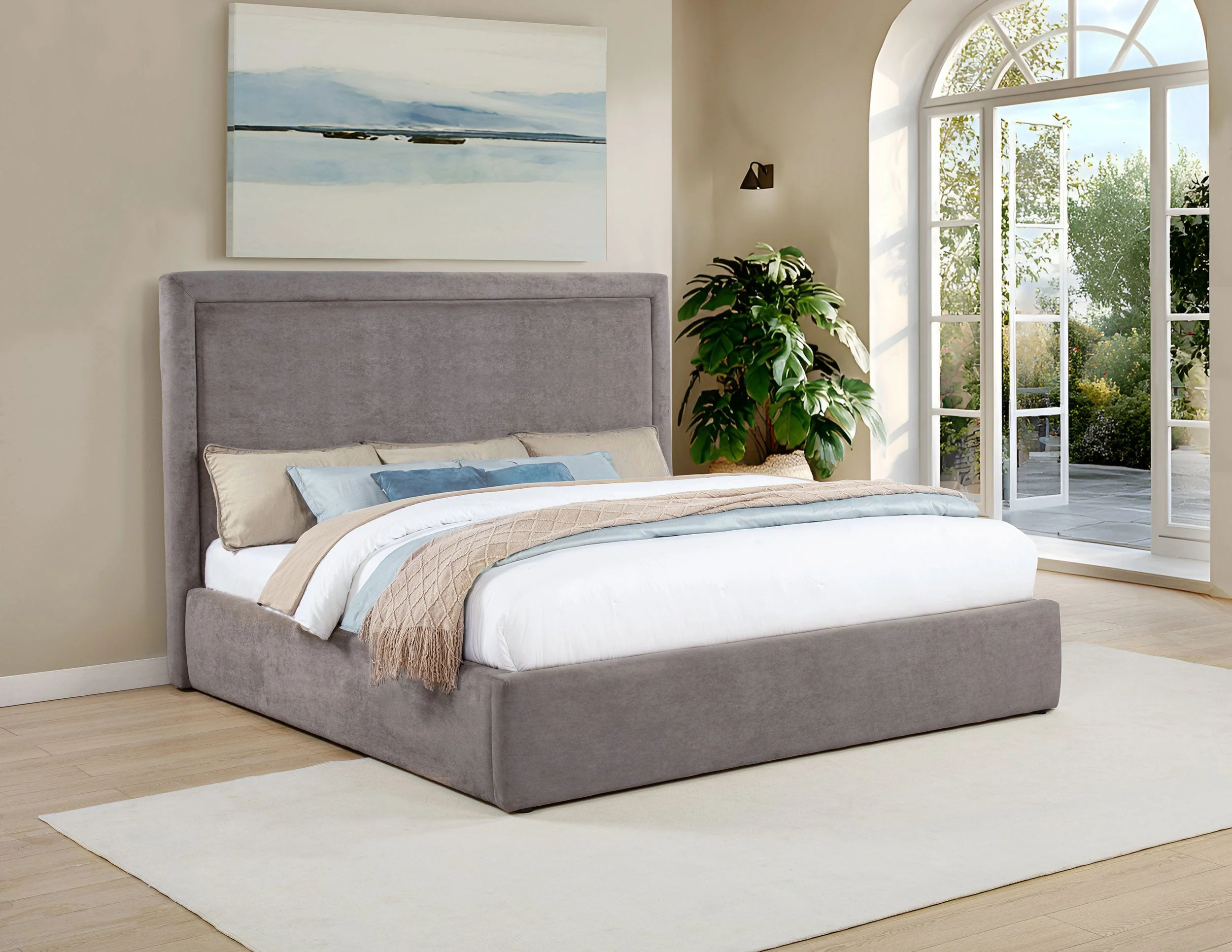 Lawson 54-inch Upholstered Platform Bed - Image 17