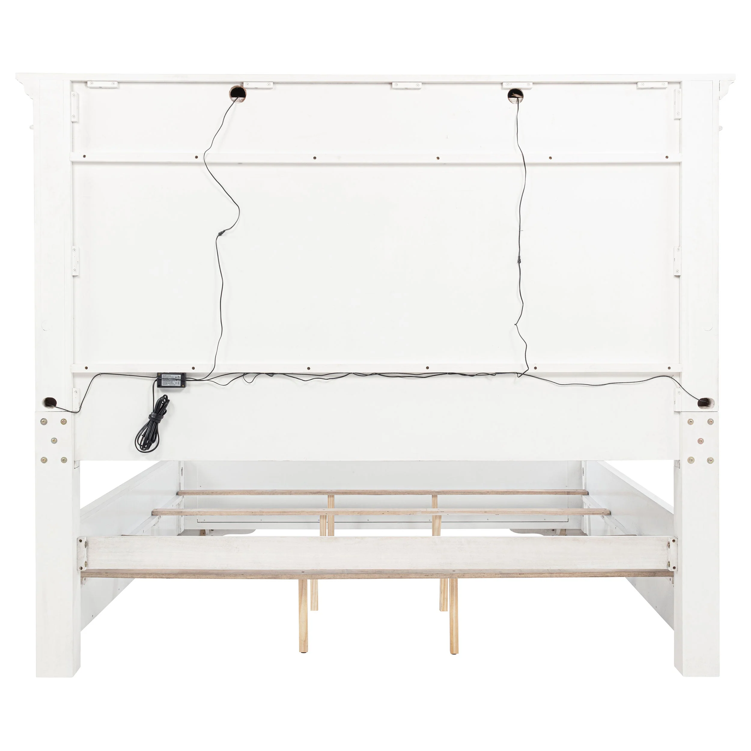 McKinney LED Light Panel Bed Vintage - Image 21