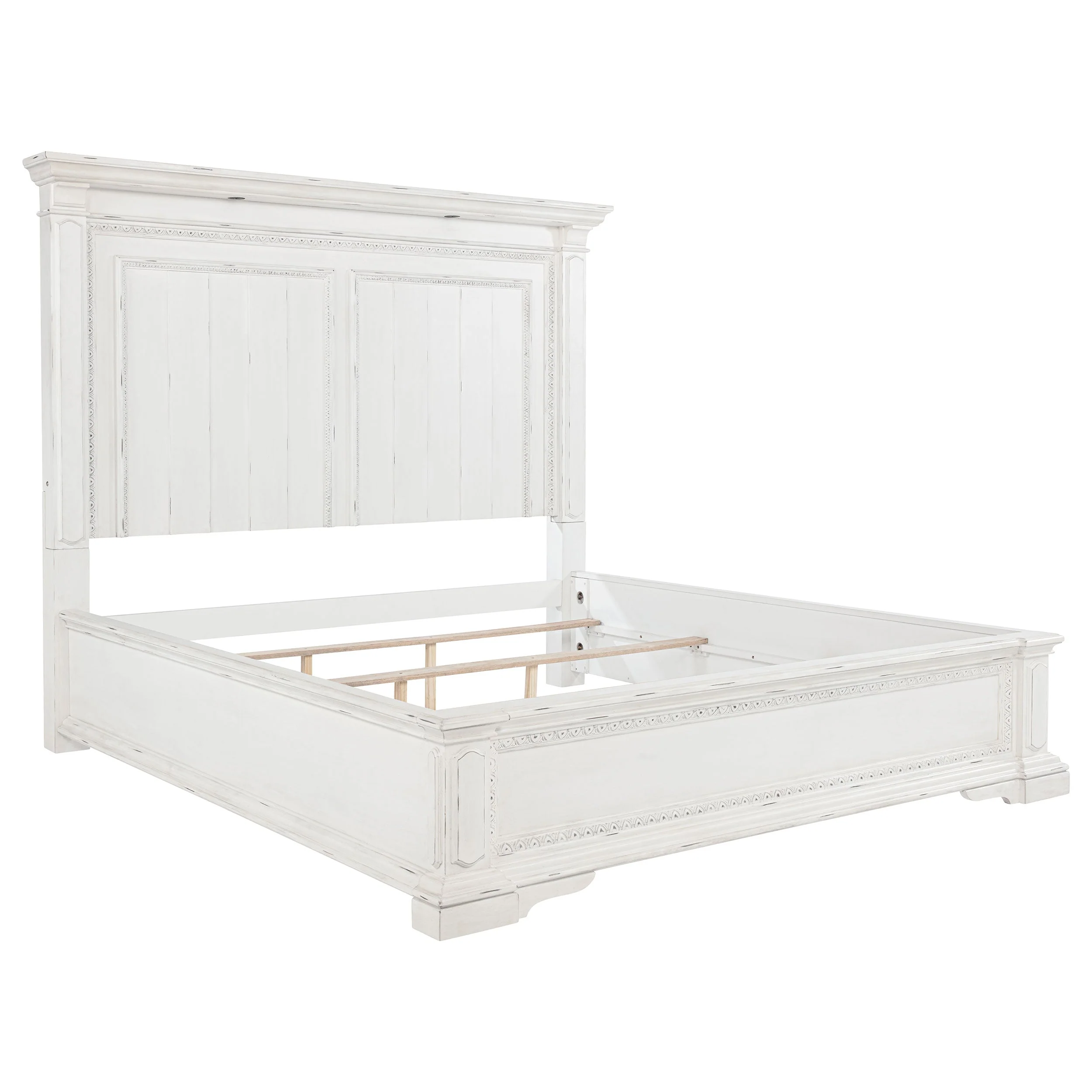McKinney LED Light Panel Bed Vintage - Image 4