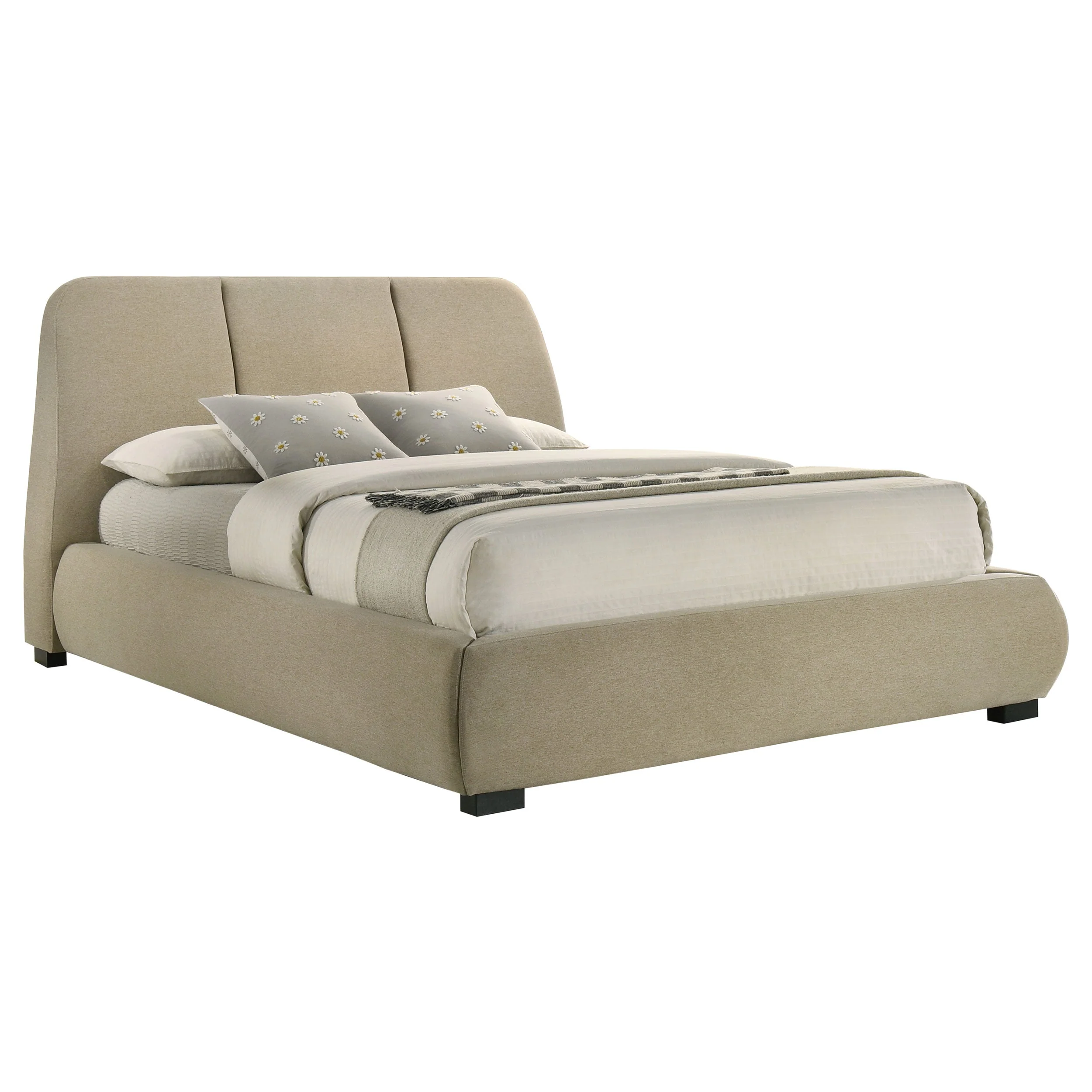 Mokena 46-inch Upholstered Platform Bed - Image 23