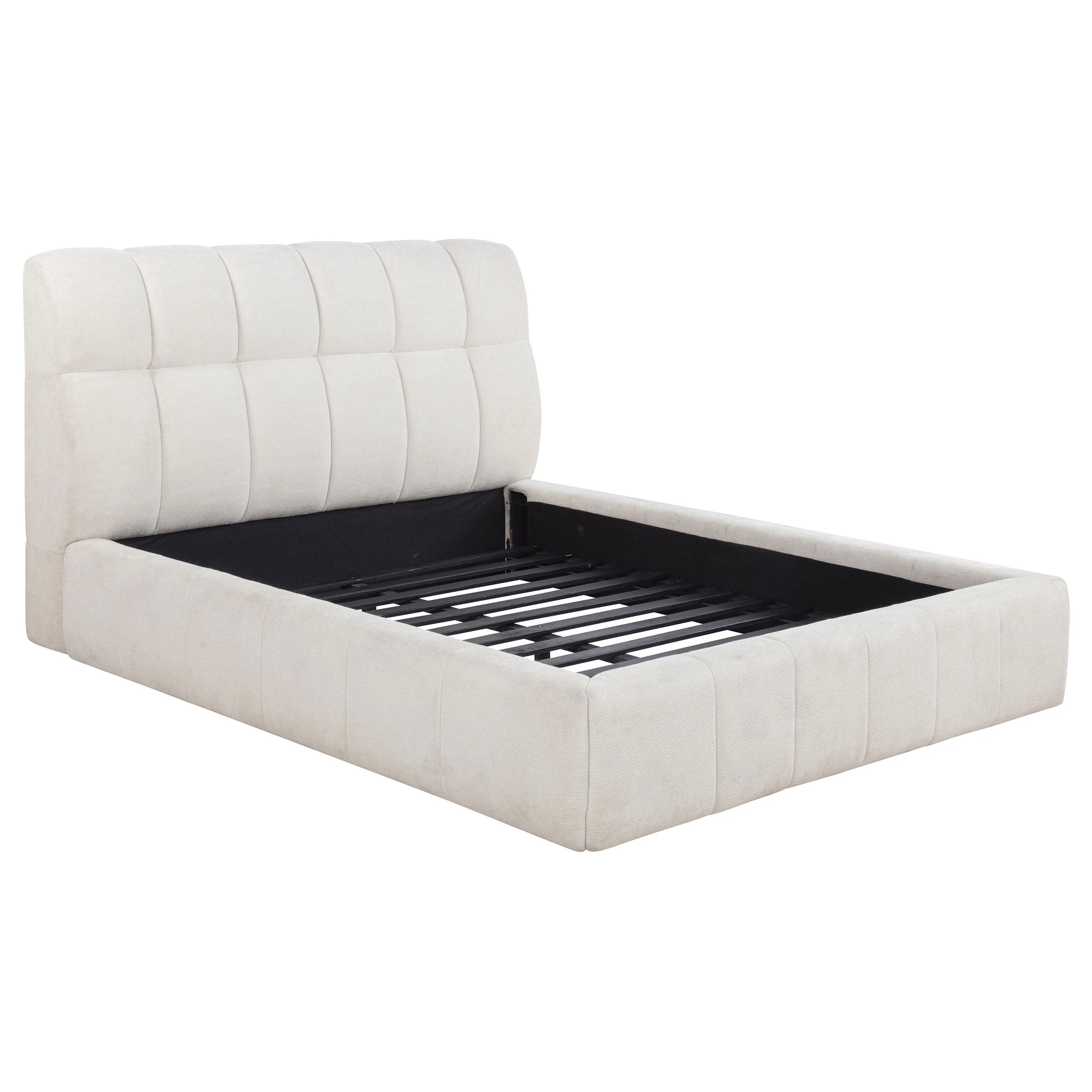 Nollet 48-inch Upholstered Panel Platform Bed - Image 7