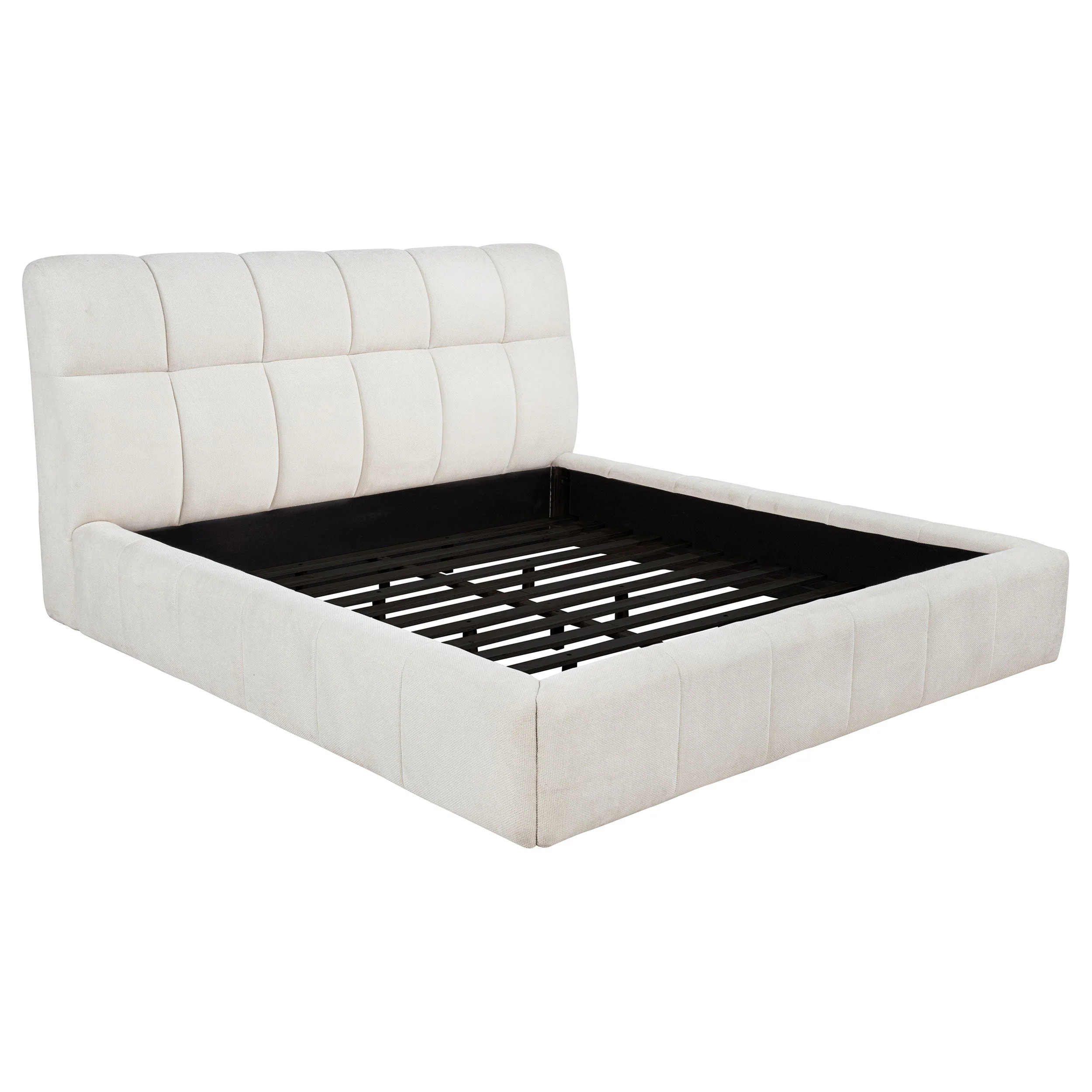Nollet 48-inch Upholstered Panel Platform Bed - Image 8