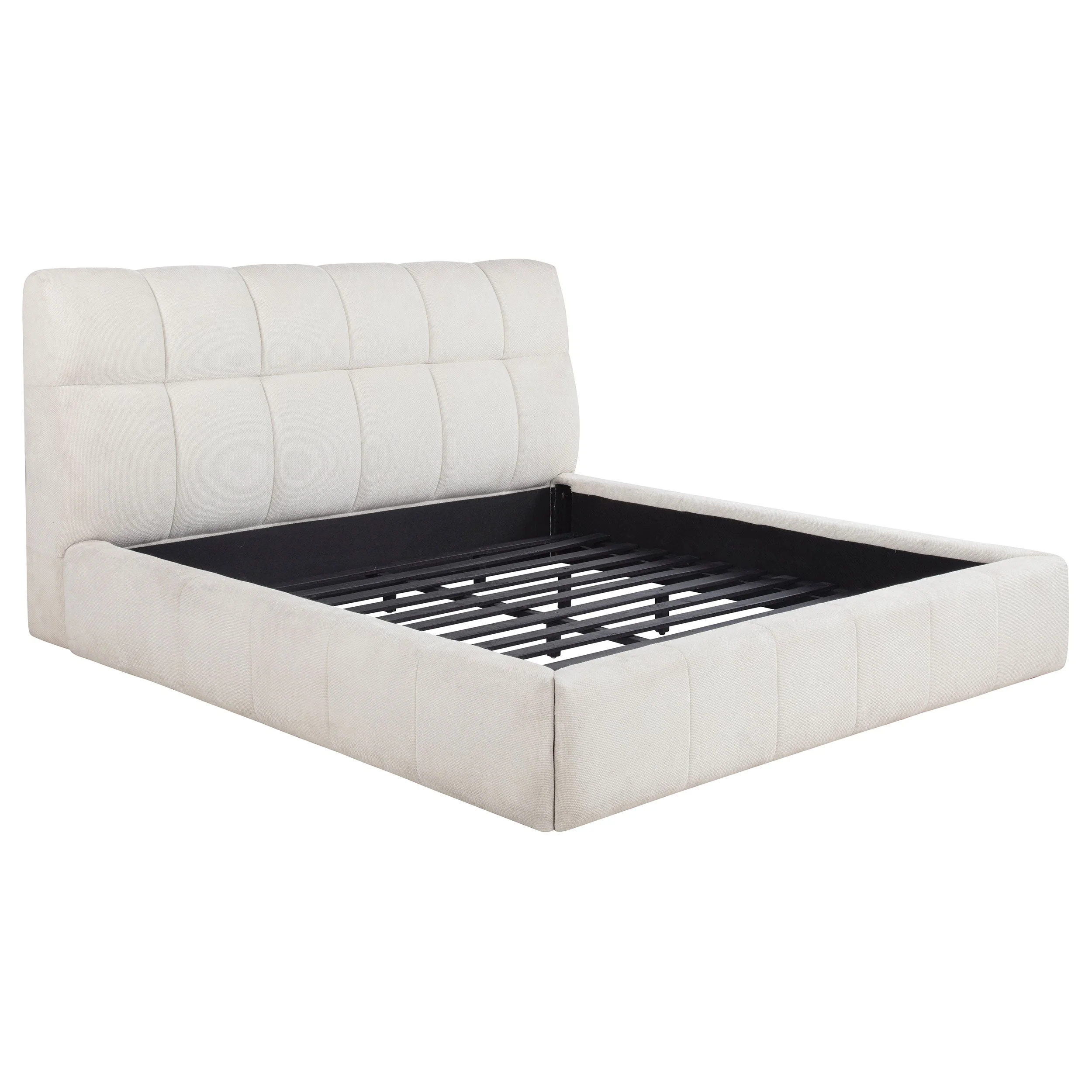Nollet 48-inch Upholstered Panel Platform Bed - Image 9