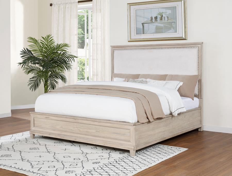 Pembroke 66-inch Panel Bed Washed Oak - Image 2
