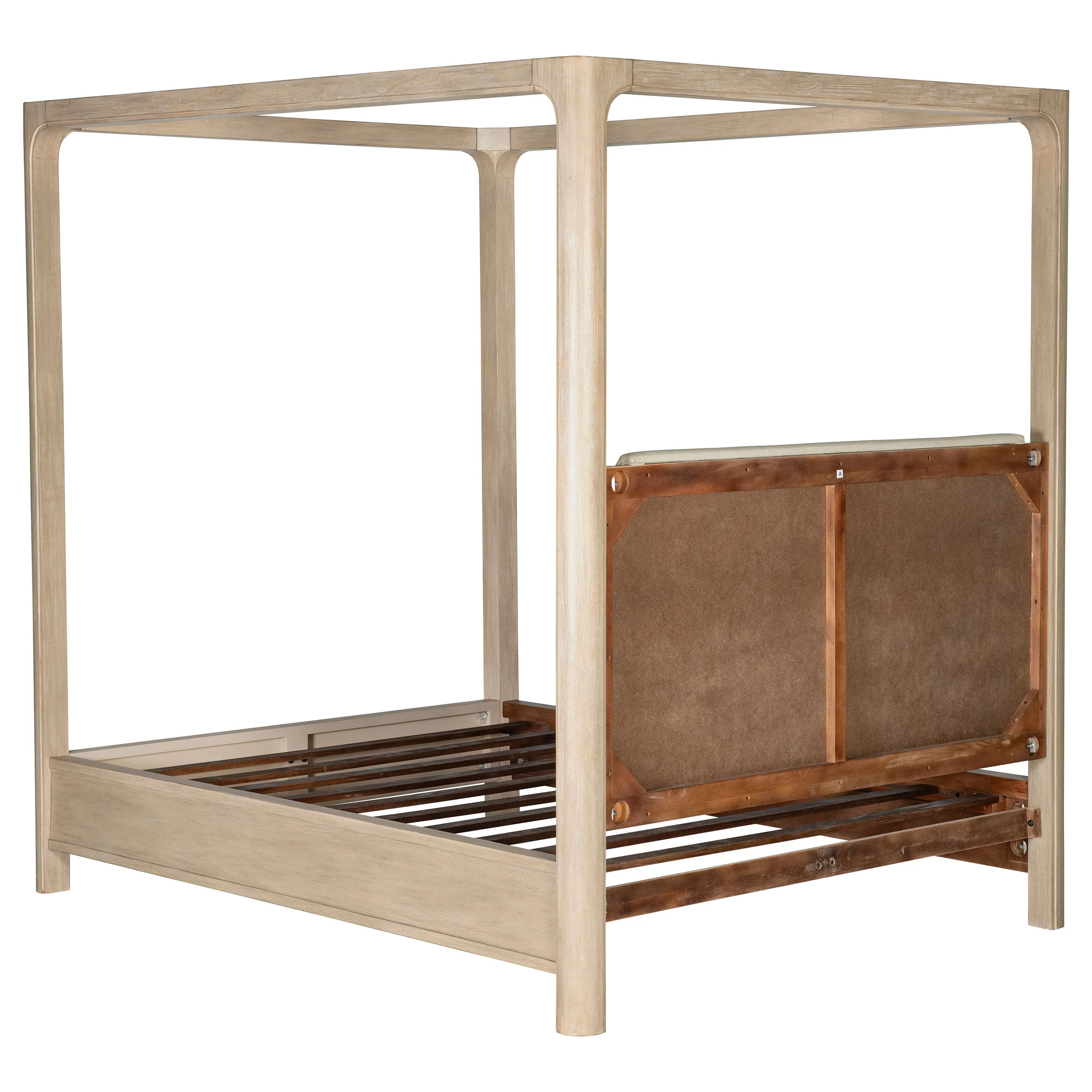 Solano 85-inch Canopy Bed Weathered Mango - Image 13
