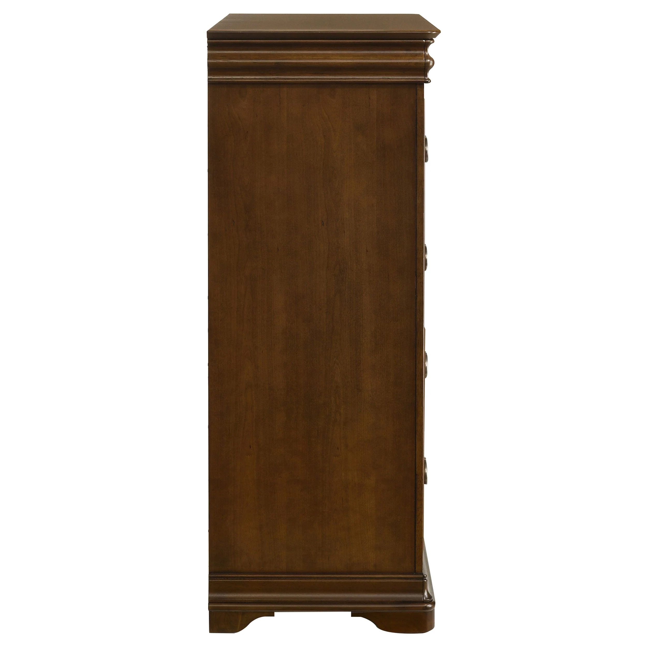Garland 4-drawer Bedroom Chest of Drawers Brown Cherry - Image 10