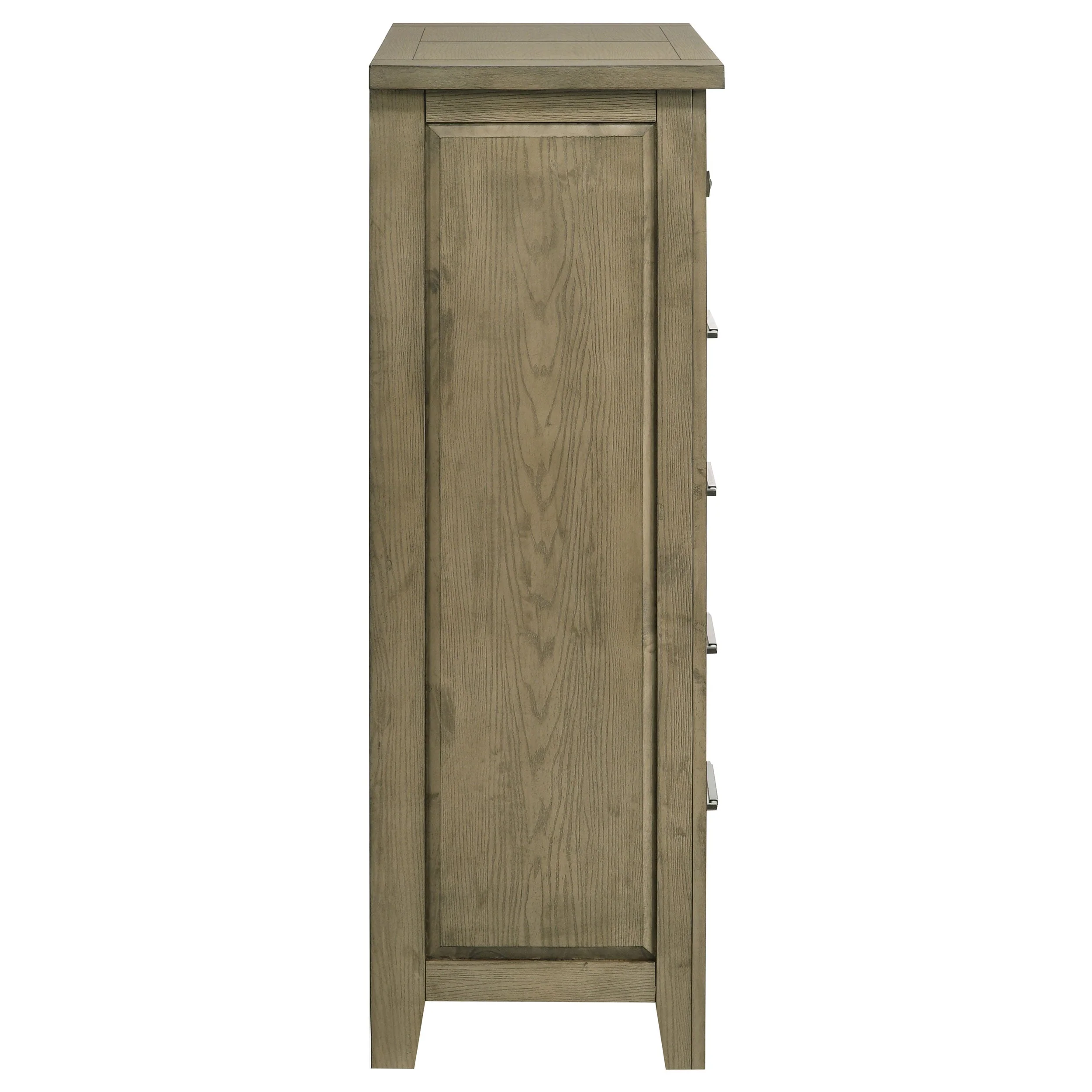 Hazlewood 5-drawer Bedroom Chest of Drawers Vineyard Oak - Image 10