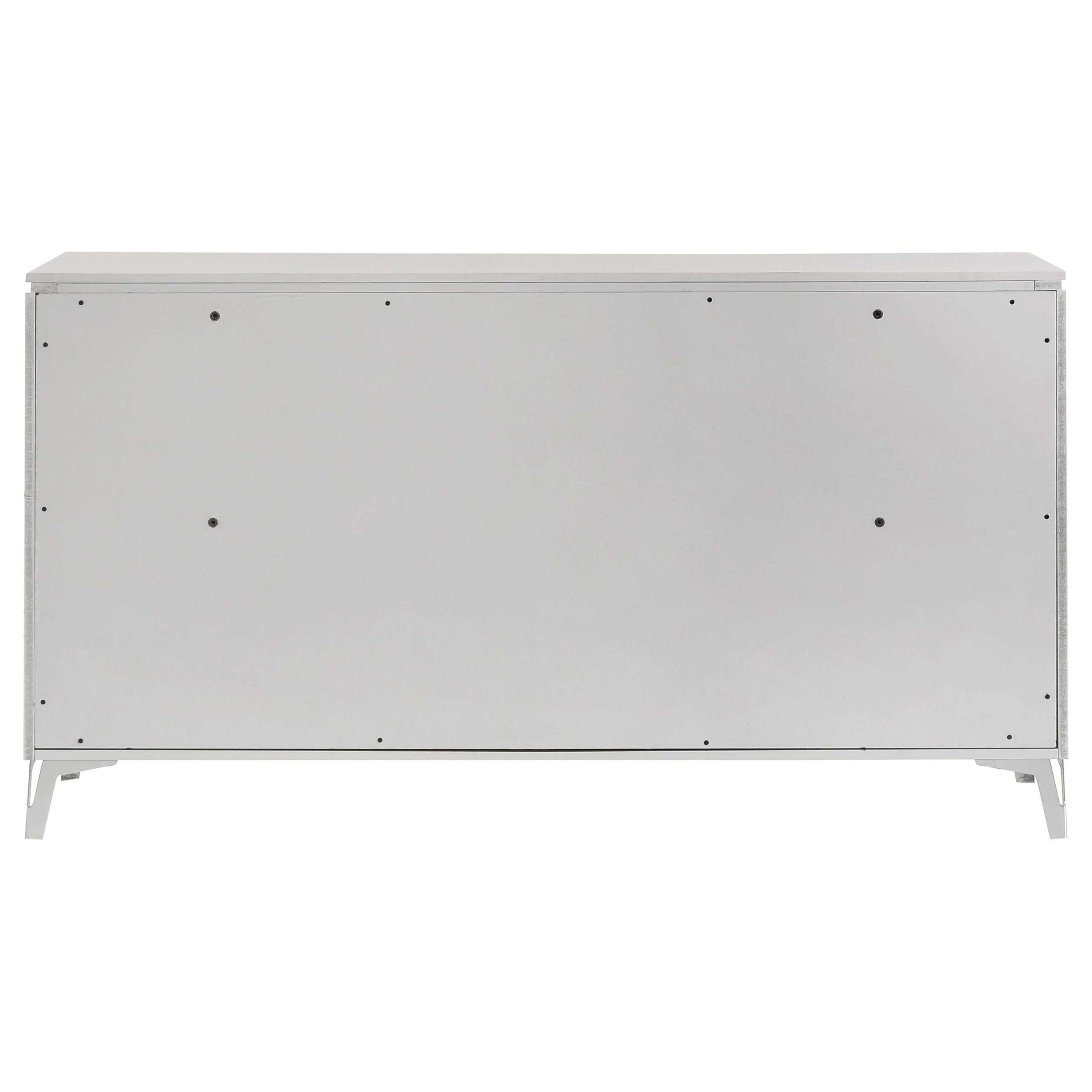 Cassia 6-drawer Bedroom Dresser Cabinet White High Gloss - Image 6