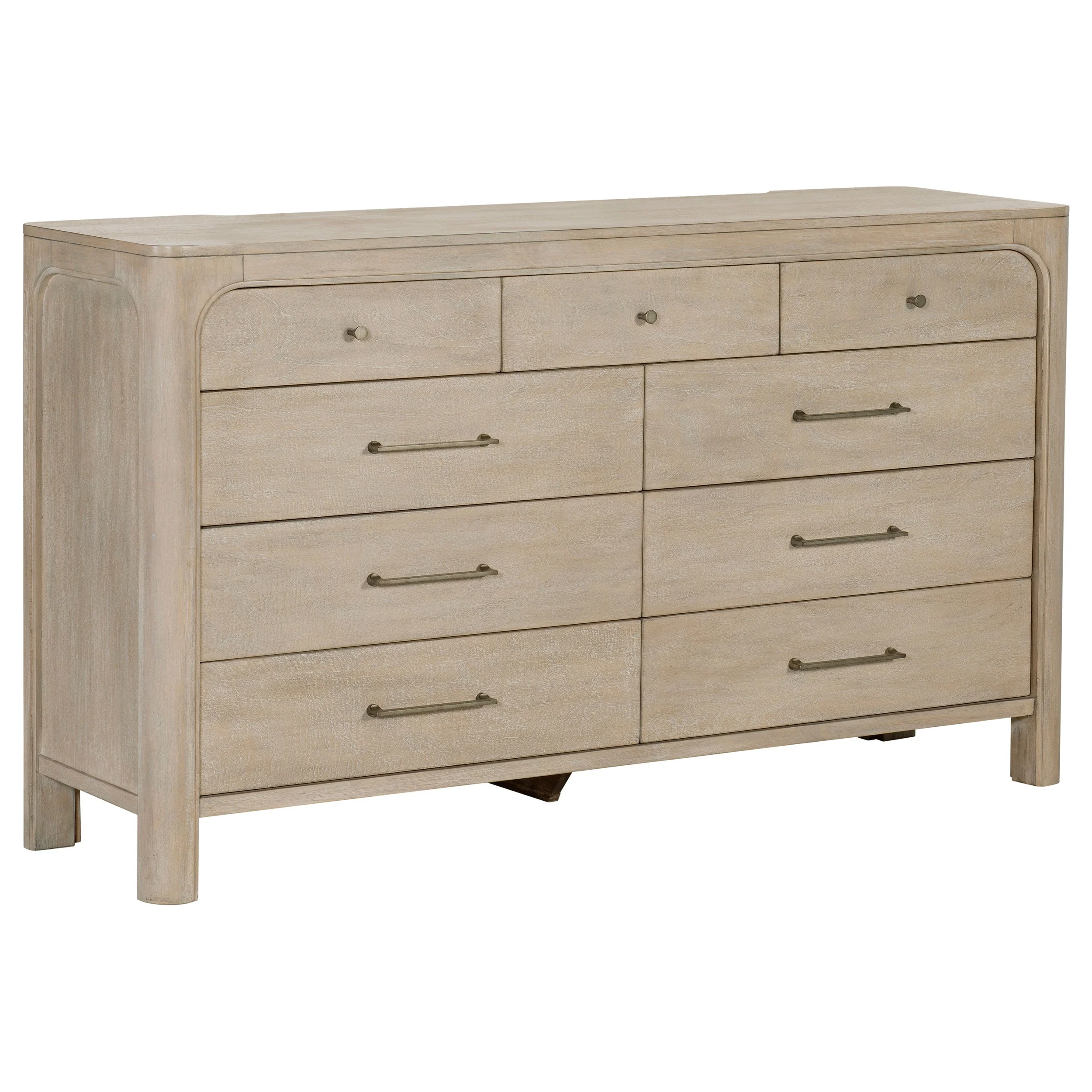 Solano 9-drawer Bedroom Dresser Cabinet Weathered Mango - Image 2
