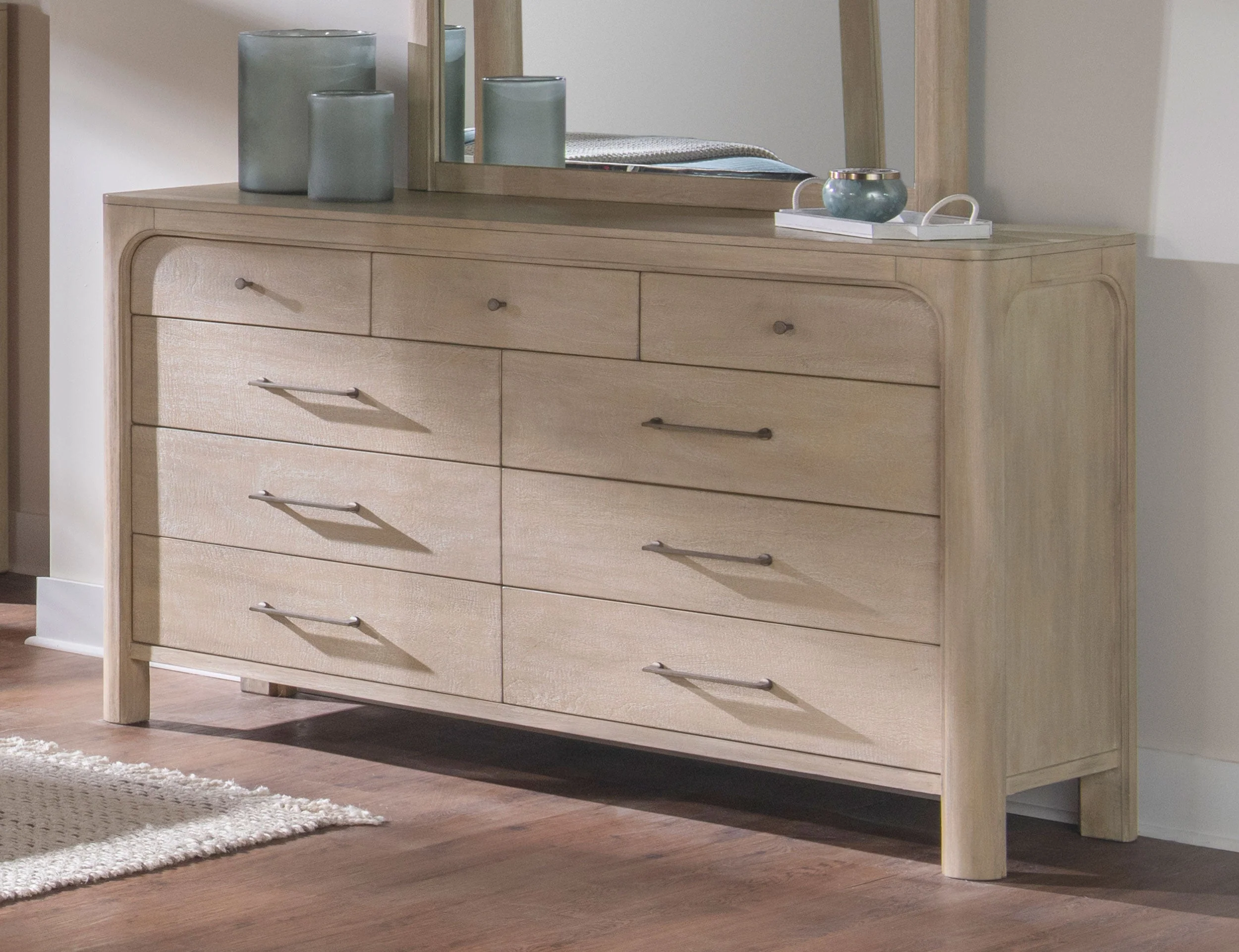 Solano 9-drawer Bedroom Dresser Cabinet Weathered Mango - Image 3