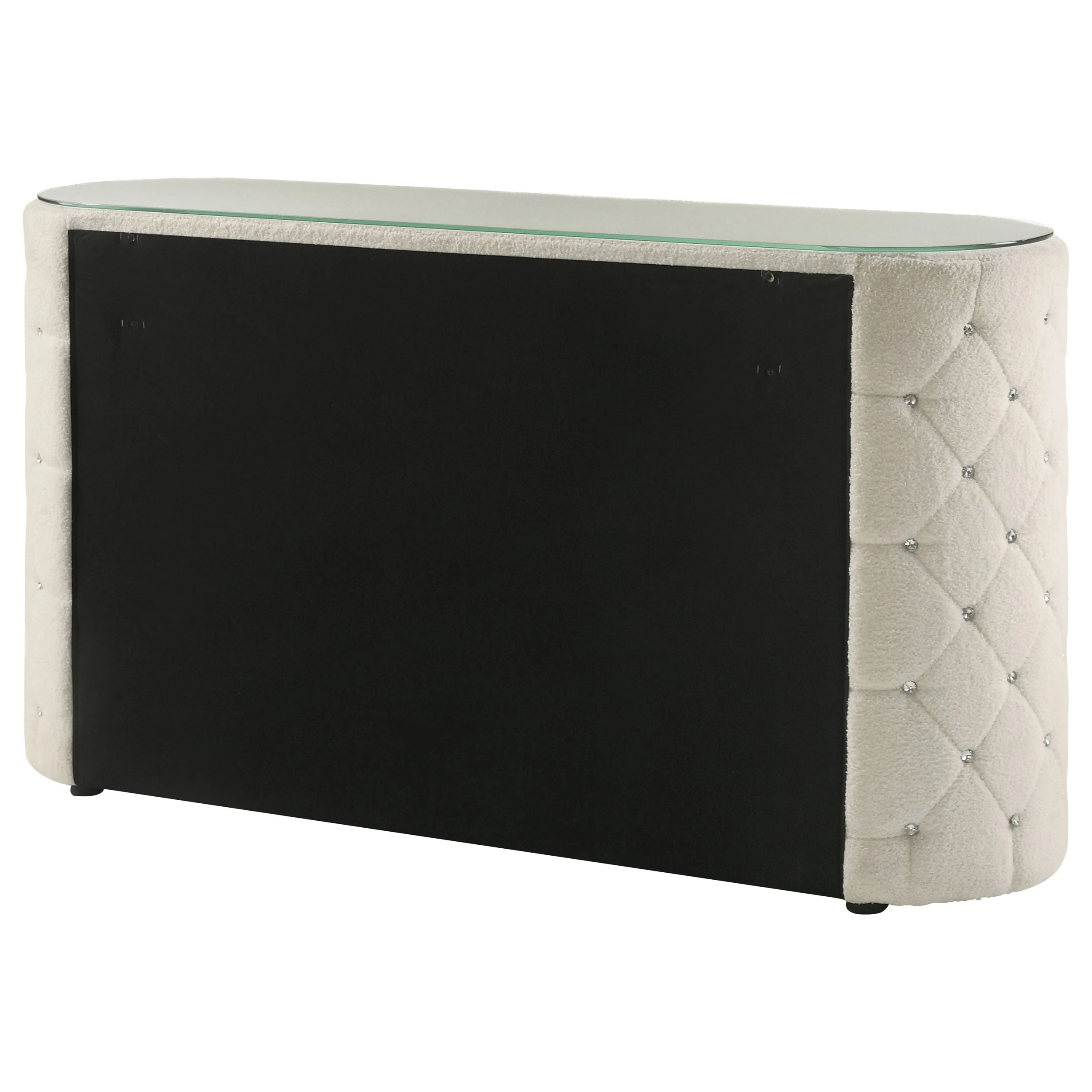 Sonya 6-drawer Upholstered Bedroom Dresser Ivory - Image 9