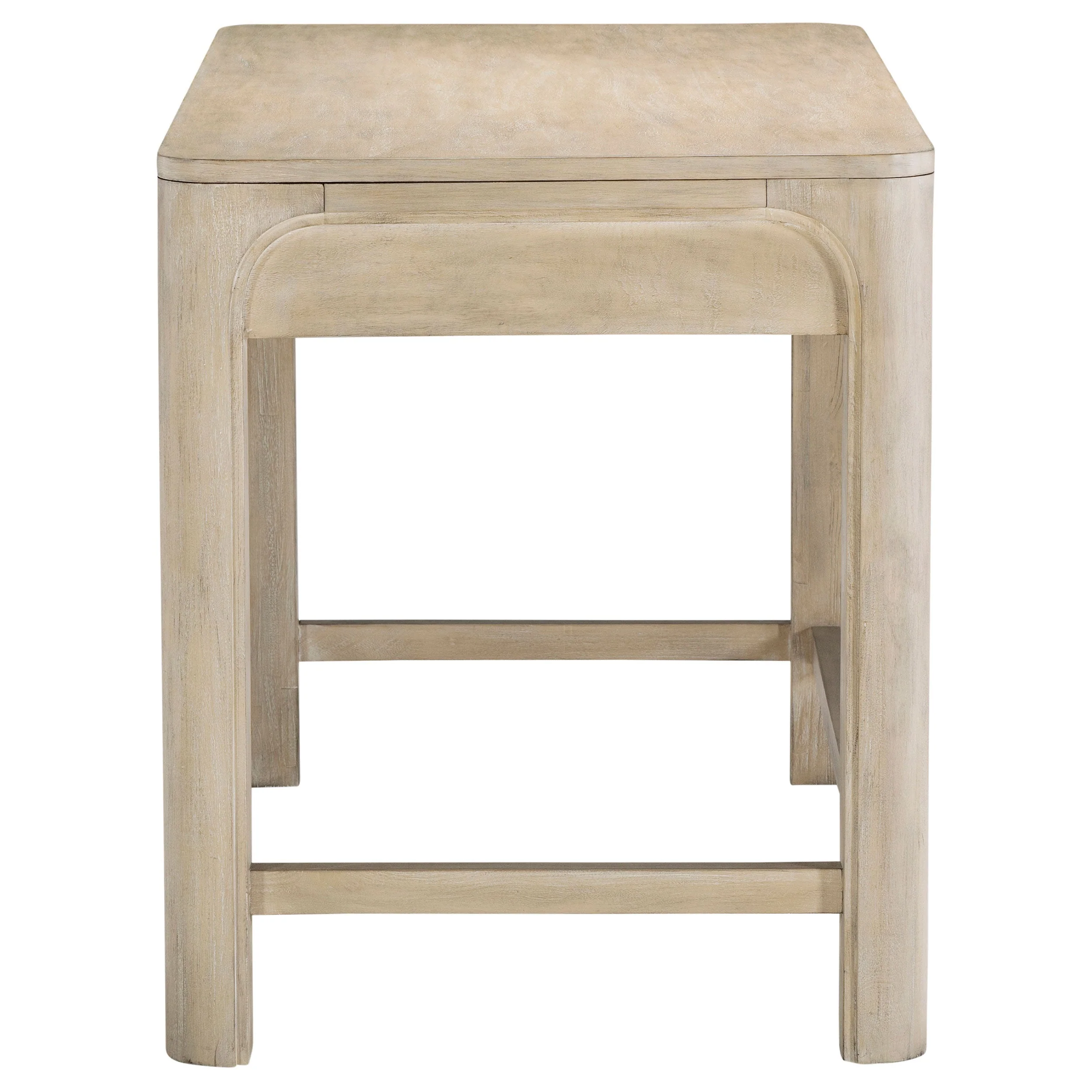 Solano 2-drawer Makeup Table Vanity Desk Weathered Mango - Image 5