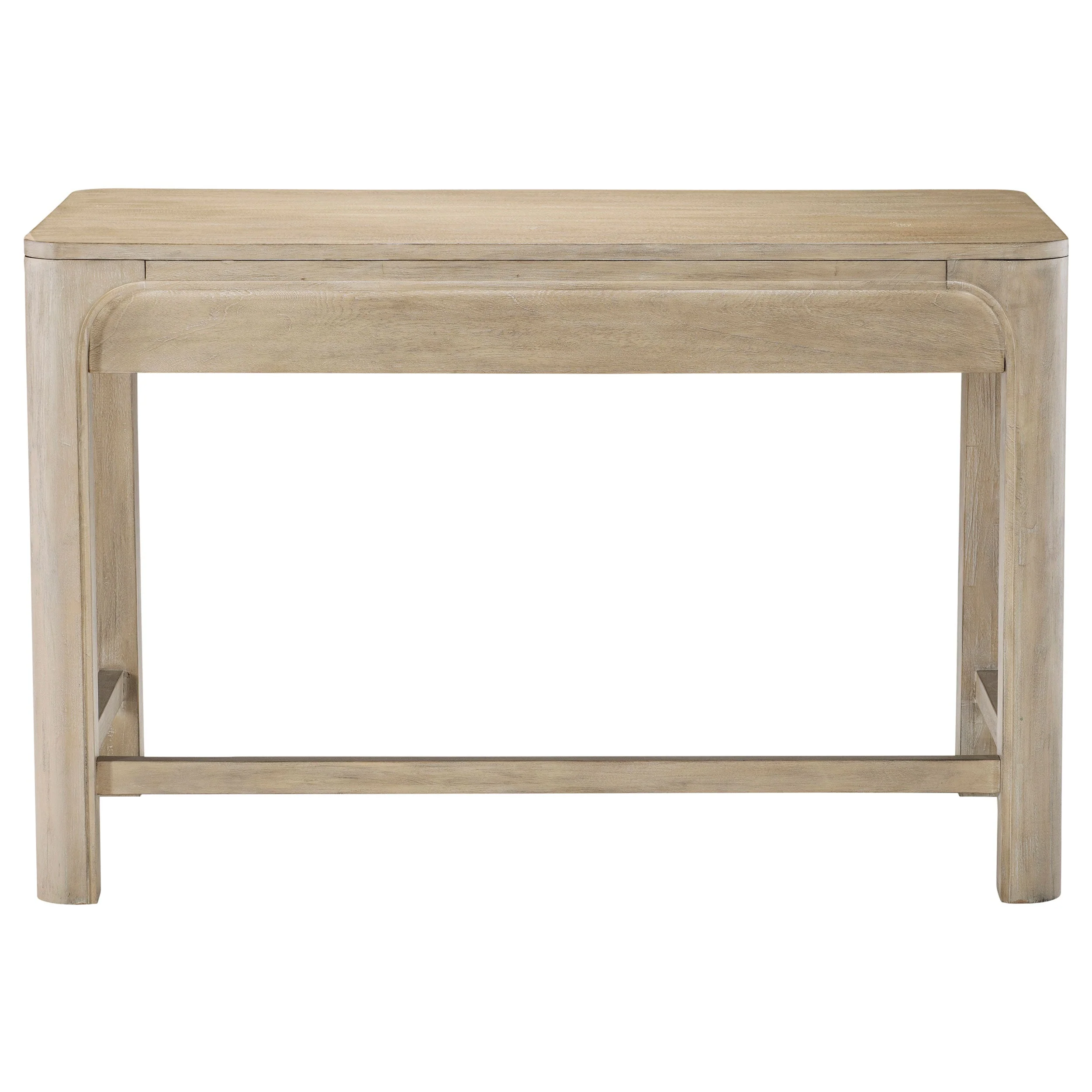 Solano 2-drawer Makeup Table Vanity Desk Weathered Mango - Image 7
