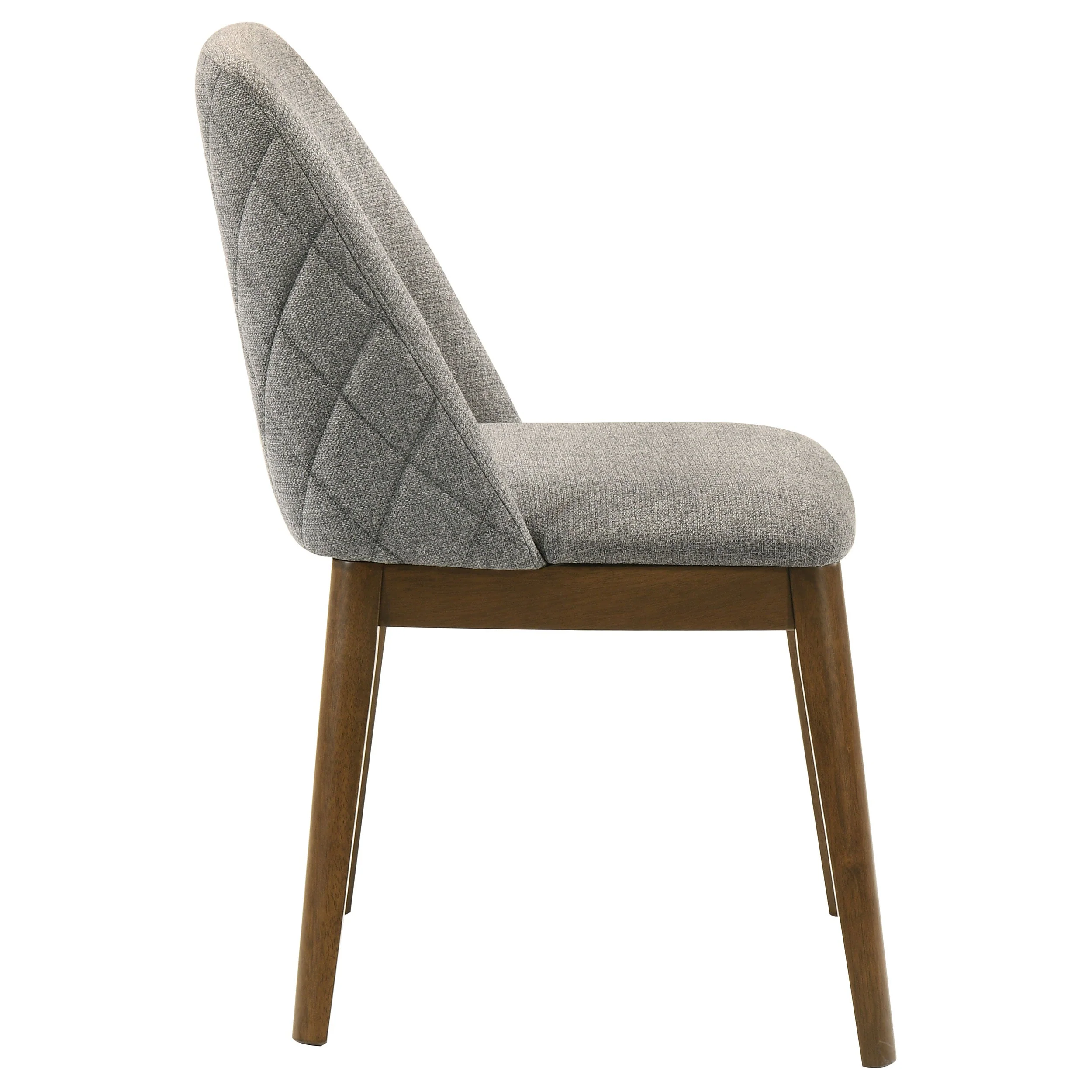 Franklin Upholstered Dining Side Chair Grey (Set of 2) - Image 9