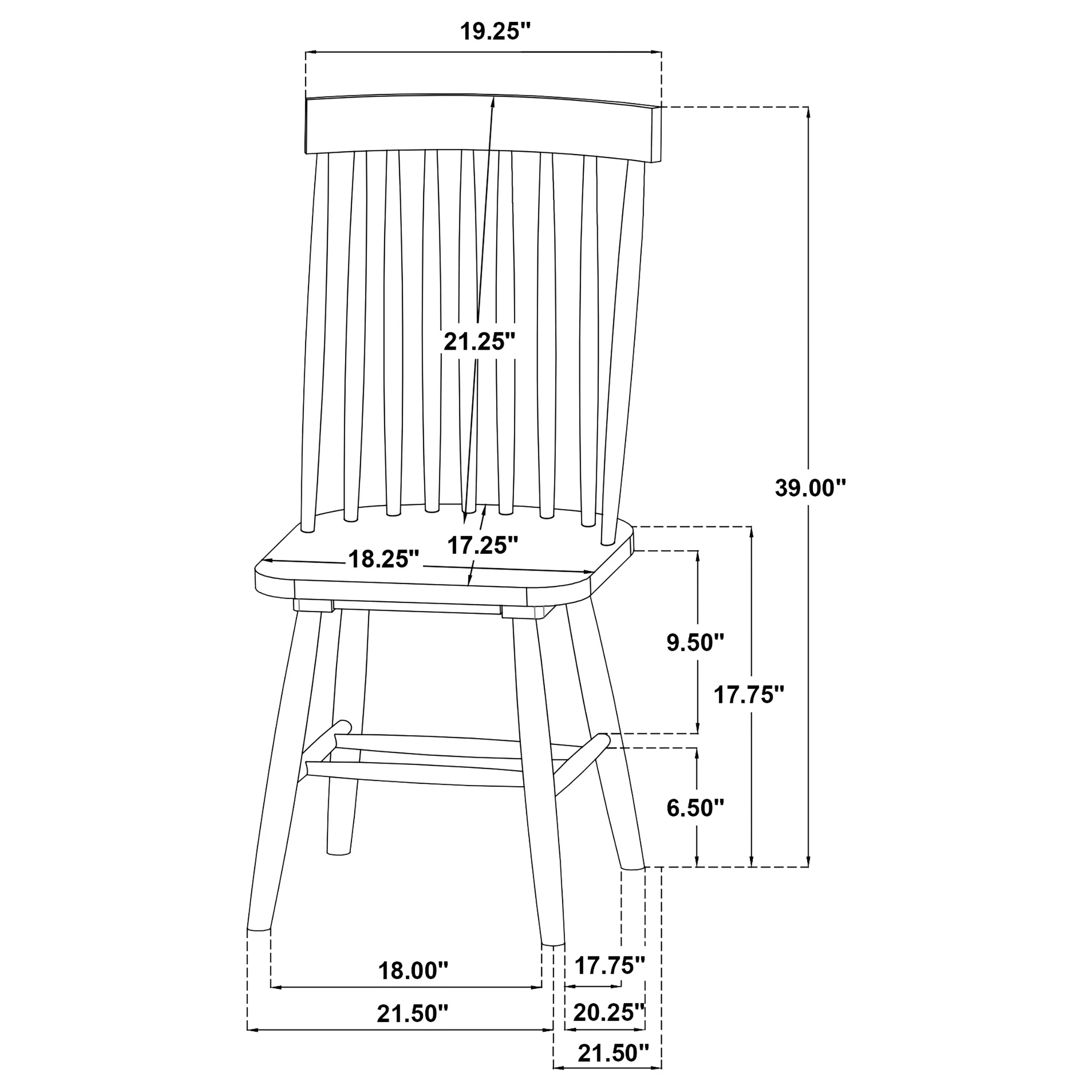 Andrews Round Wood Dining Room Table Set - Image 34