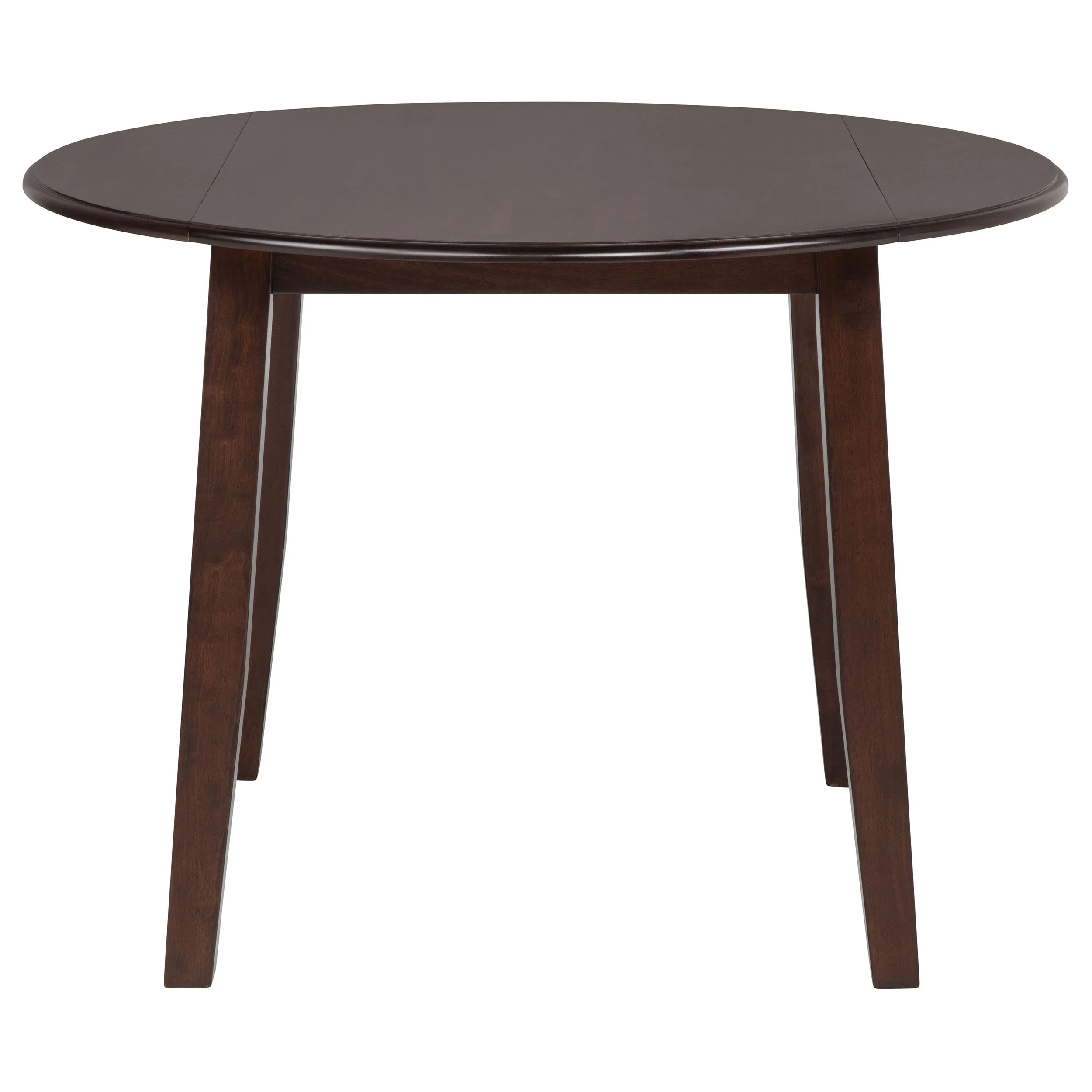 Barton 5-piece Round Wood Dining Table Set Dark Brown - Image 8