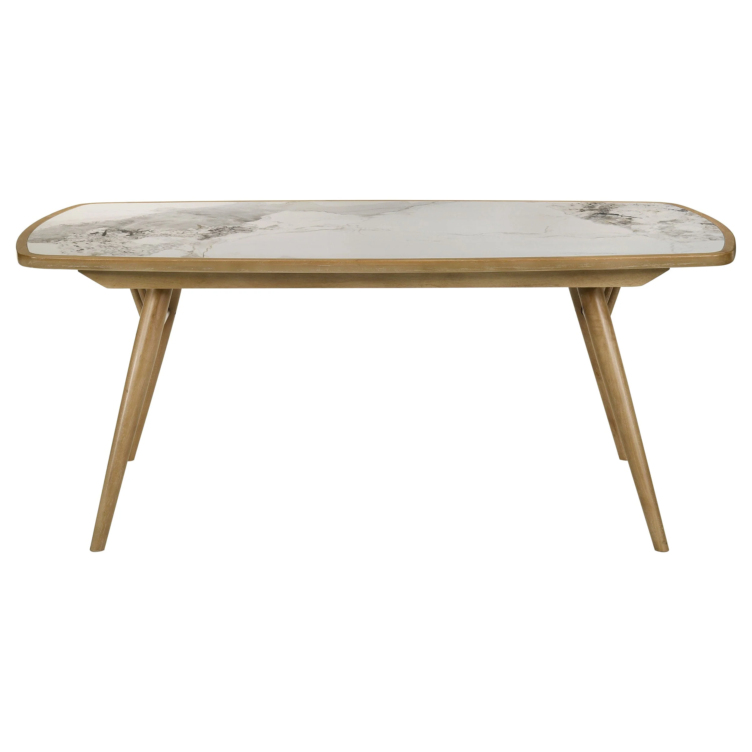 Croyden 7-piece Rectangular Dining Set Weathered Natural - Image 5