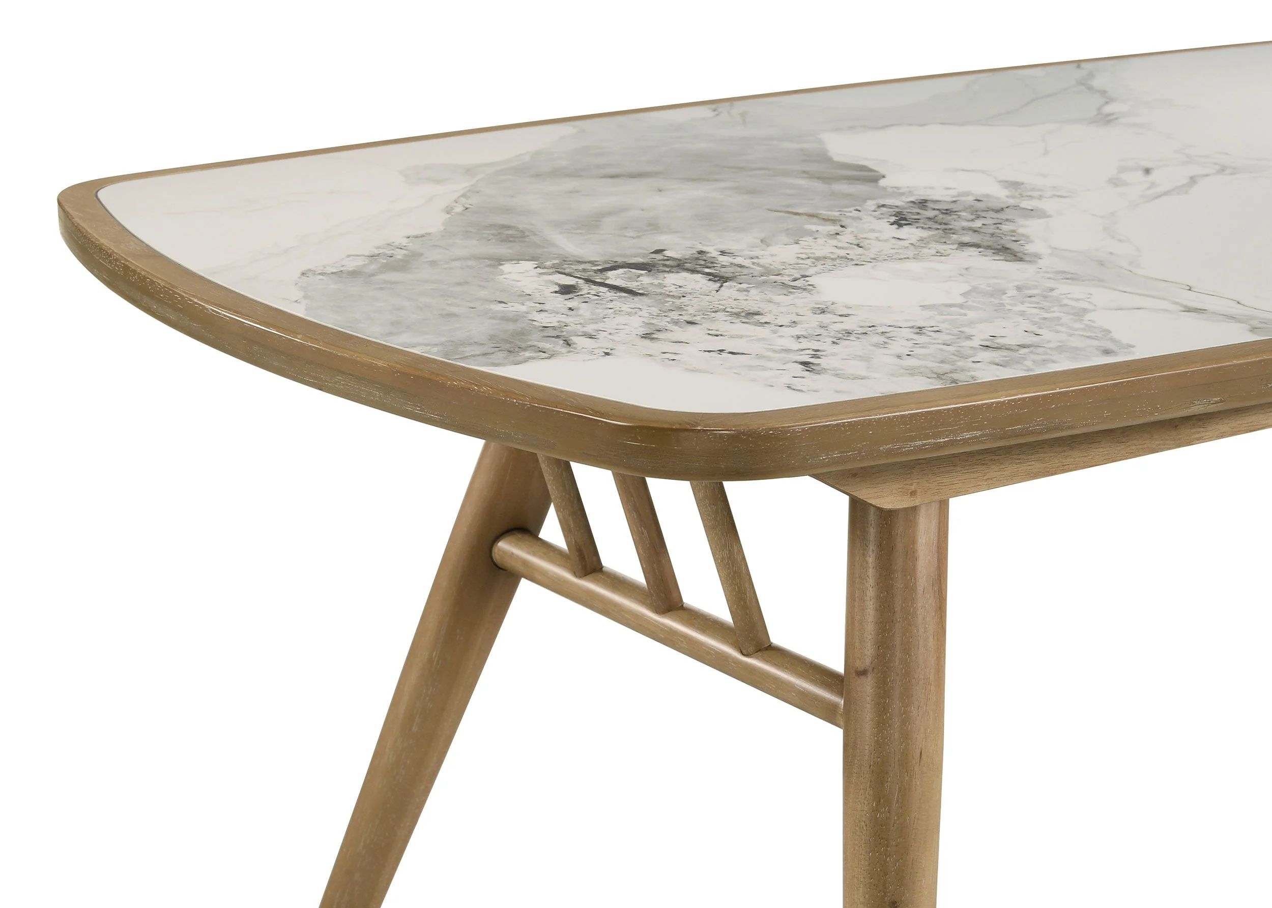 Croyden 7-piece Rectangular Dining Set Weathered Natural - Image 8
