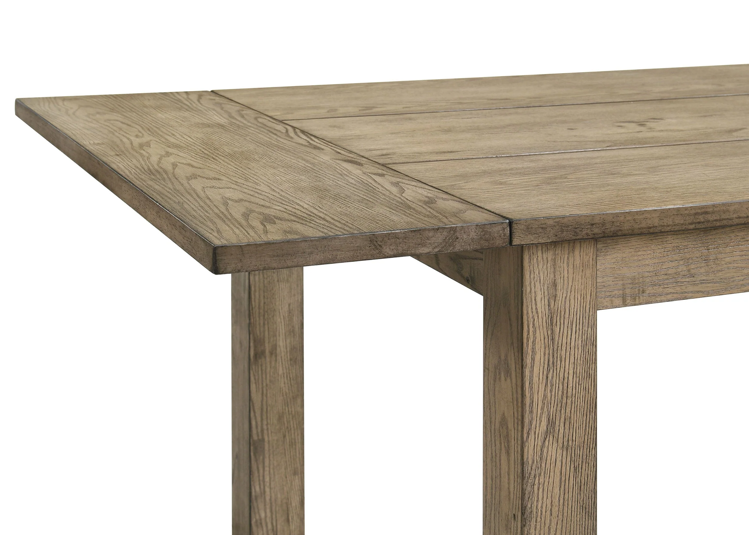 Cardova 87-inch Solid Wood Extension Dining Table Vineyard Oak - Image 10