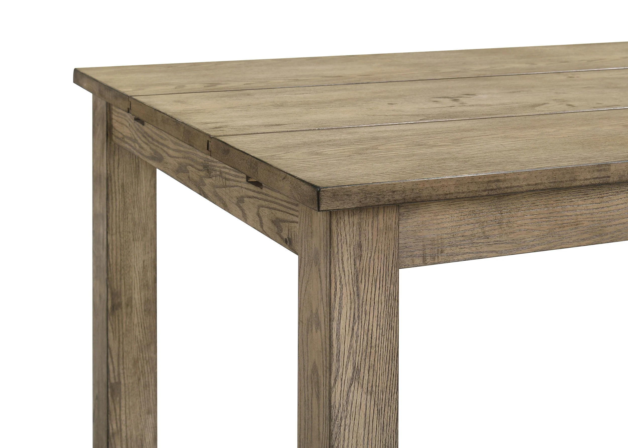 Cardova 87-inch Solid Wood Extension Dining Table Vineyard Oak - Image 11