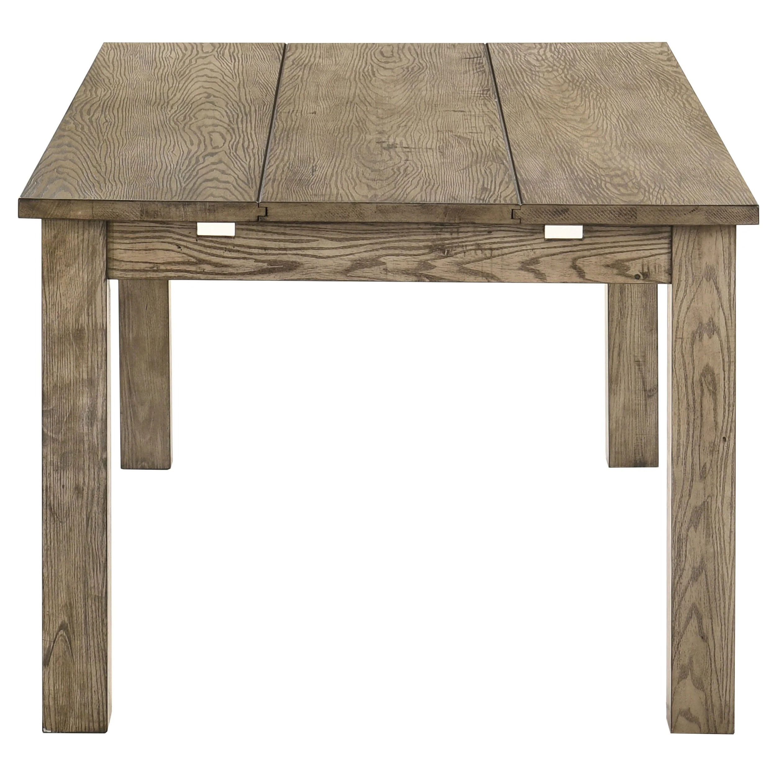 Cardova 87-inch Solid Wood Extension Dining Table Vineyard Oak - Image 9