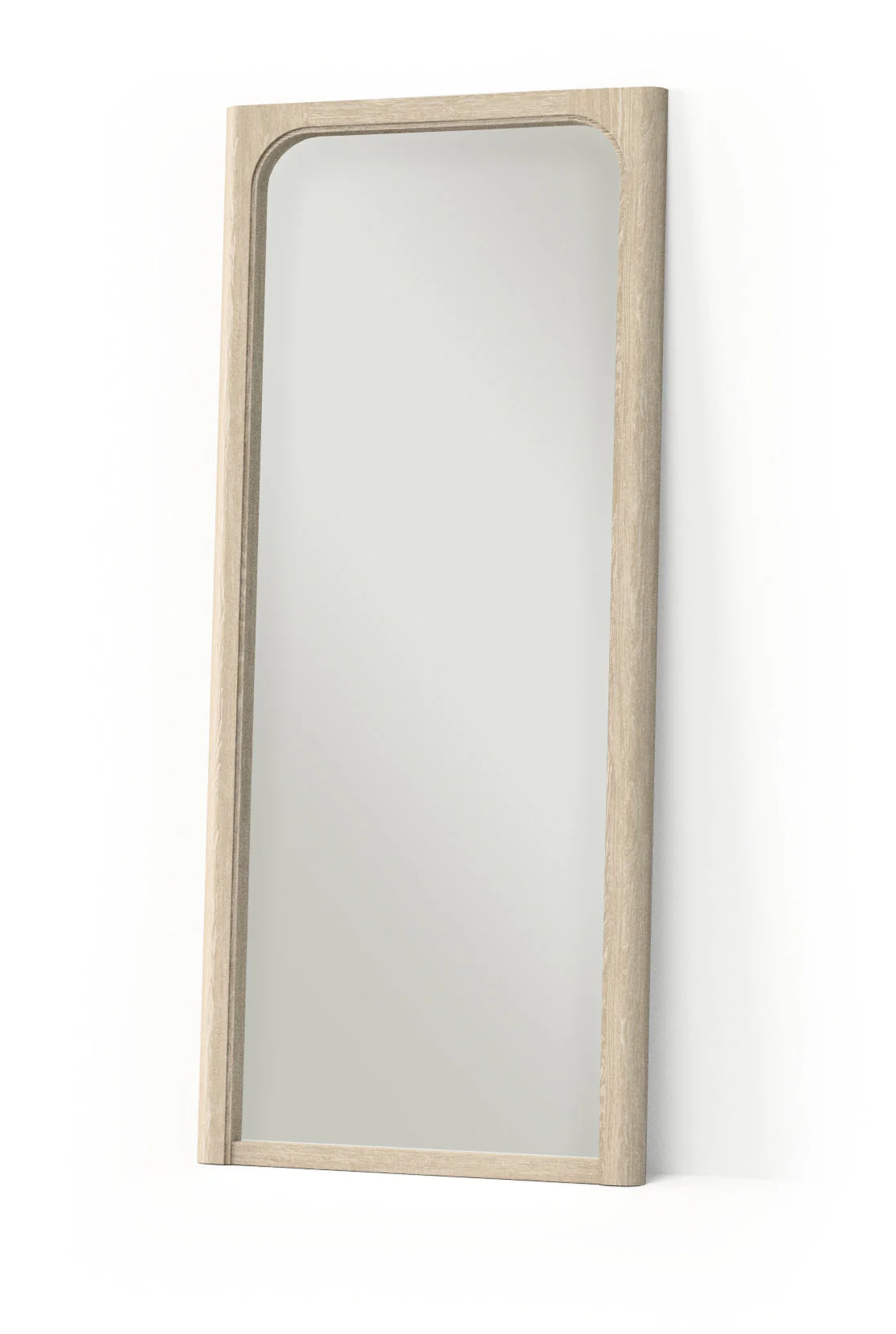 Solano 80-inch Full Length Floor Mirror Weathered Mango - Image 2