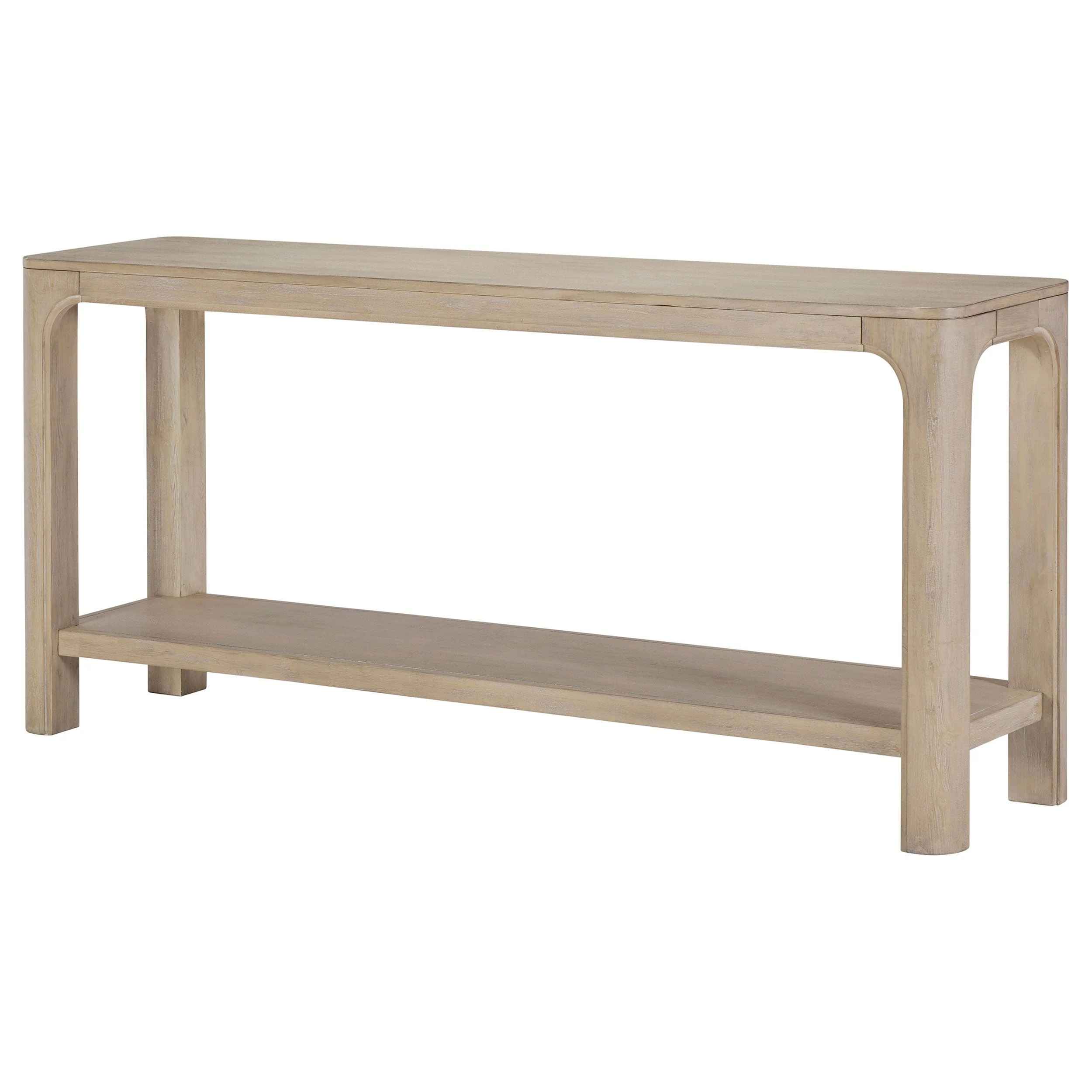 Solano 64-inch Entryway Console Sofa Table Weathered Mango - Image 6