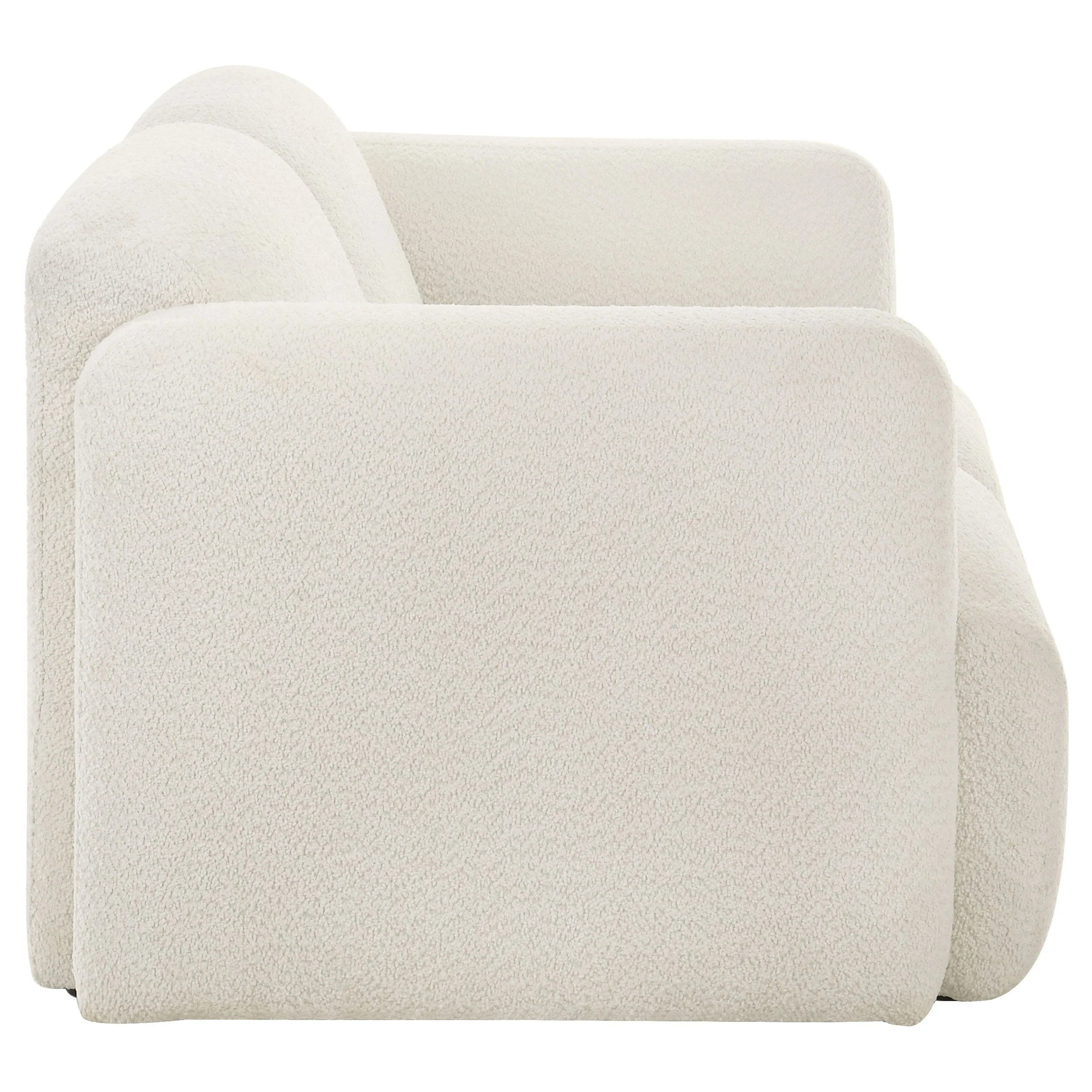 Dorset Fabric Upholstered Round Track Arm Loveseat - Image 17