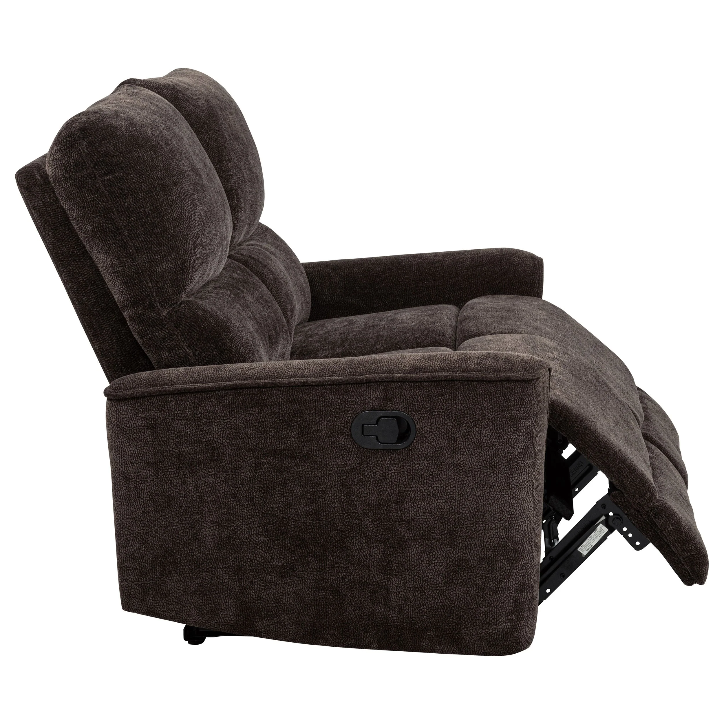 Navarro Chenille Upholstered Reclining Loveseat - Image 21