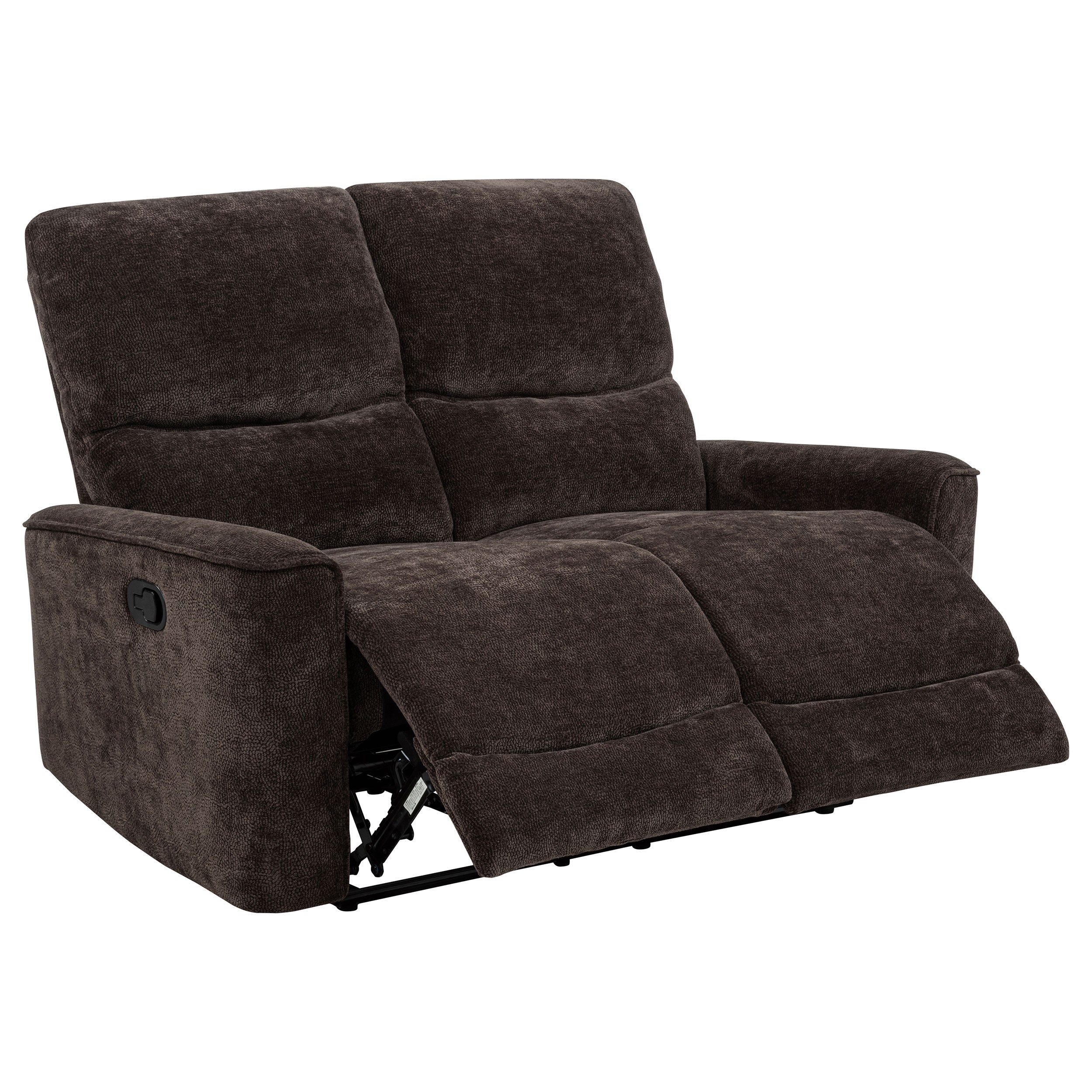 Navarro Chenille Upholstered Reclining Loveseat - Image 3