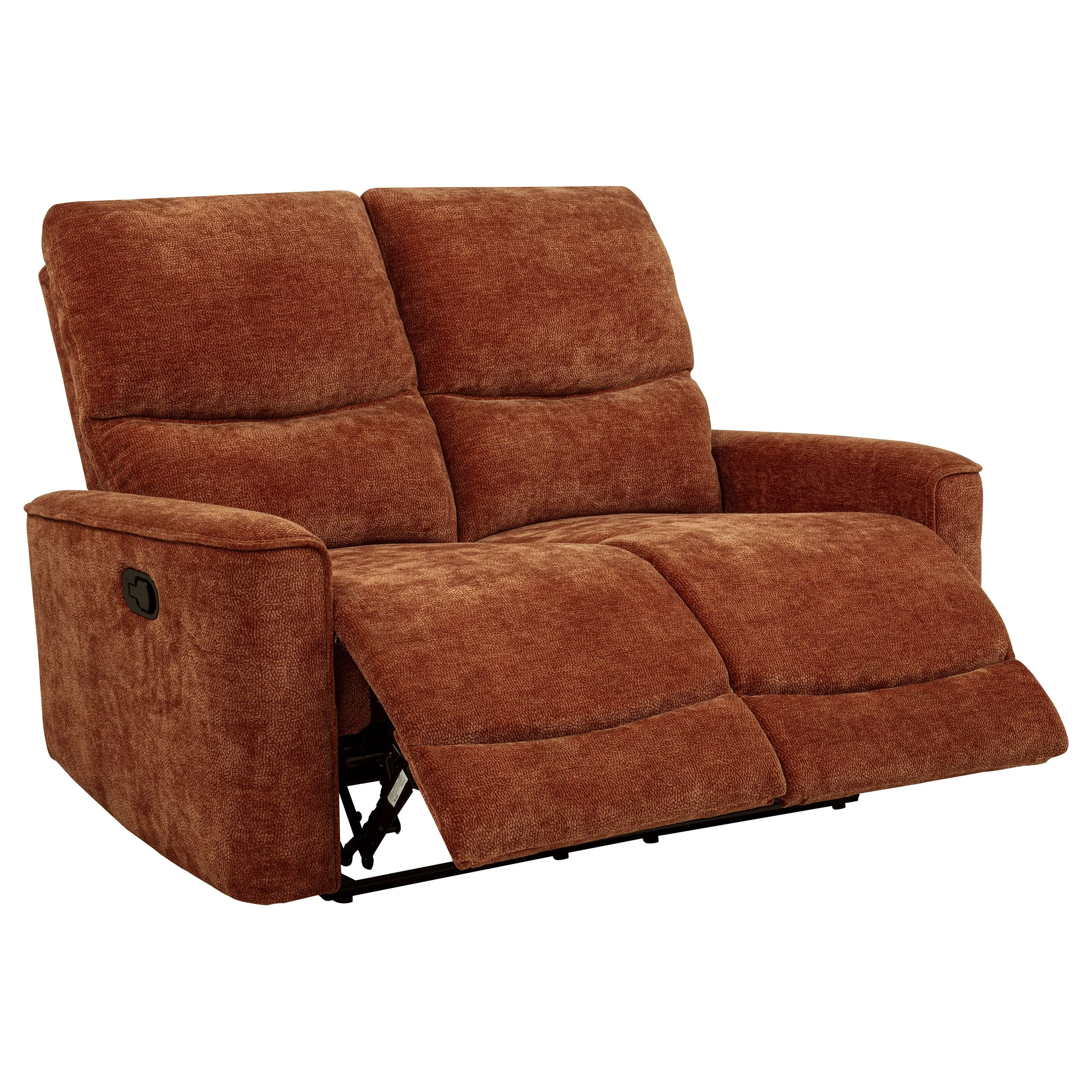Navarro Chenille Upholstered Reclining Loveseat - Image 4