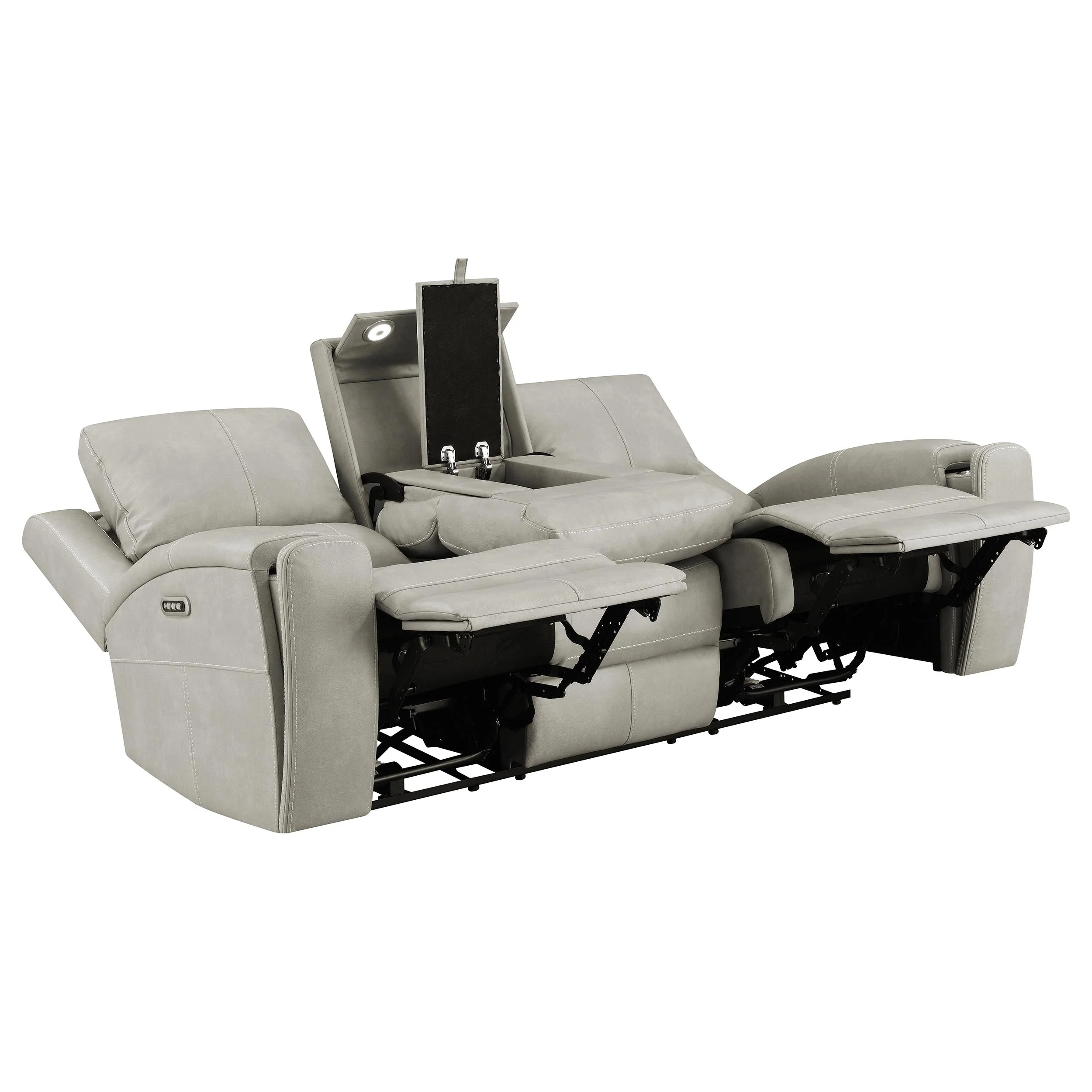 Brickston Triple Power Reclining Sofa - Image 10