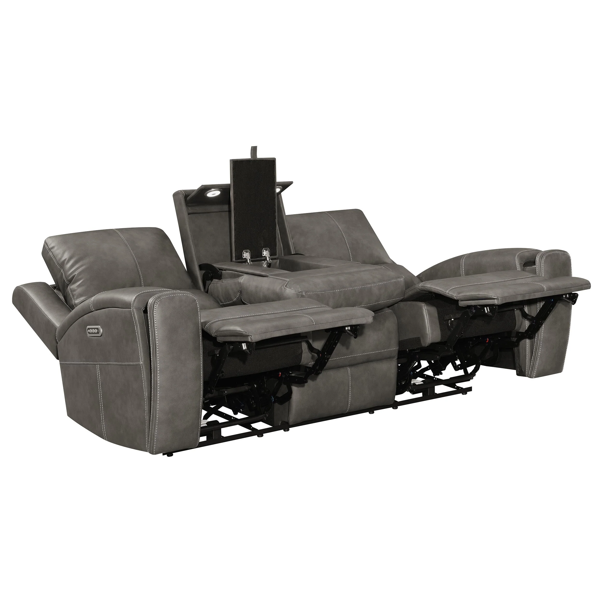 Brickston Triple Power Reclining Sofa - Image 9