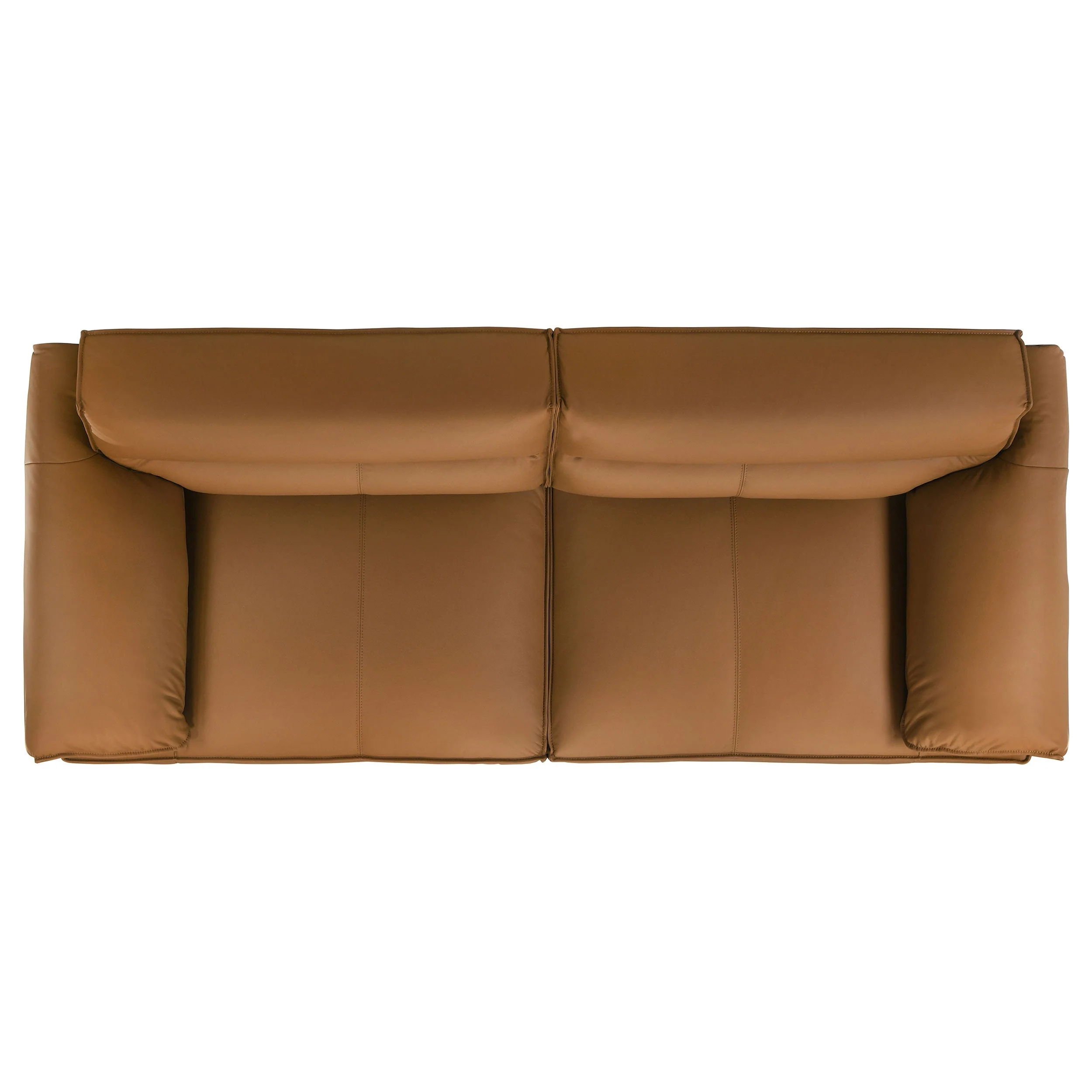 Buxton Top Grain Leather Upholstered Sofa - Image 21