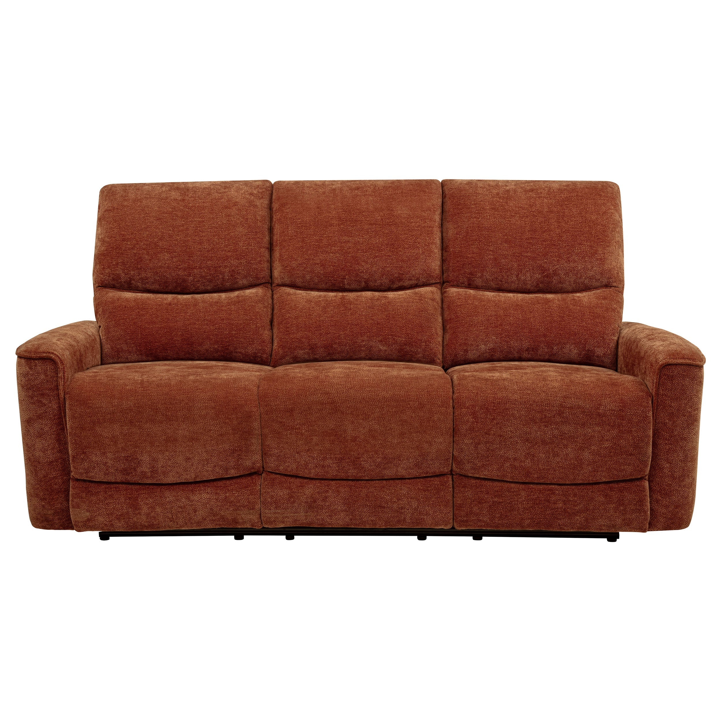 Navarro Chenille Upholstered Reclining Sofa - Image 12