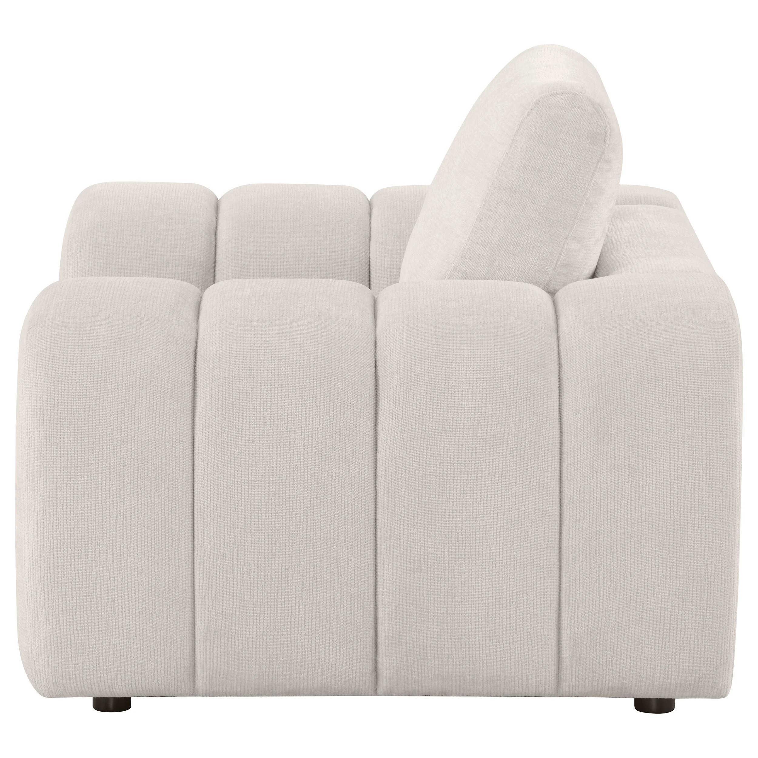 Burnett Chenille Upholstered Accent Chair - Image 12